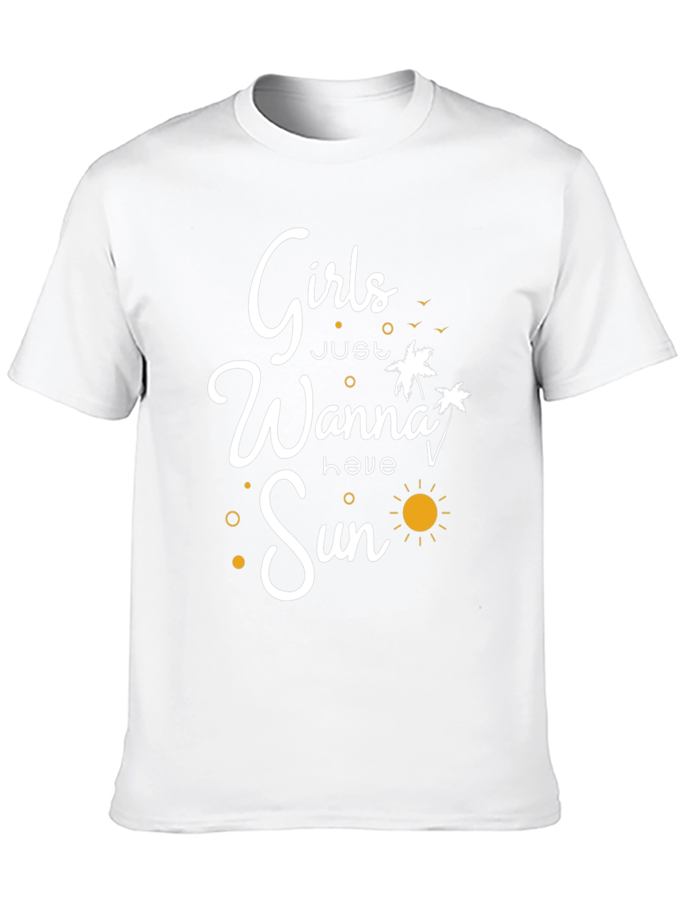 Girls Just Wanna Have Sun Graphic T-Shirt
