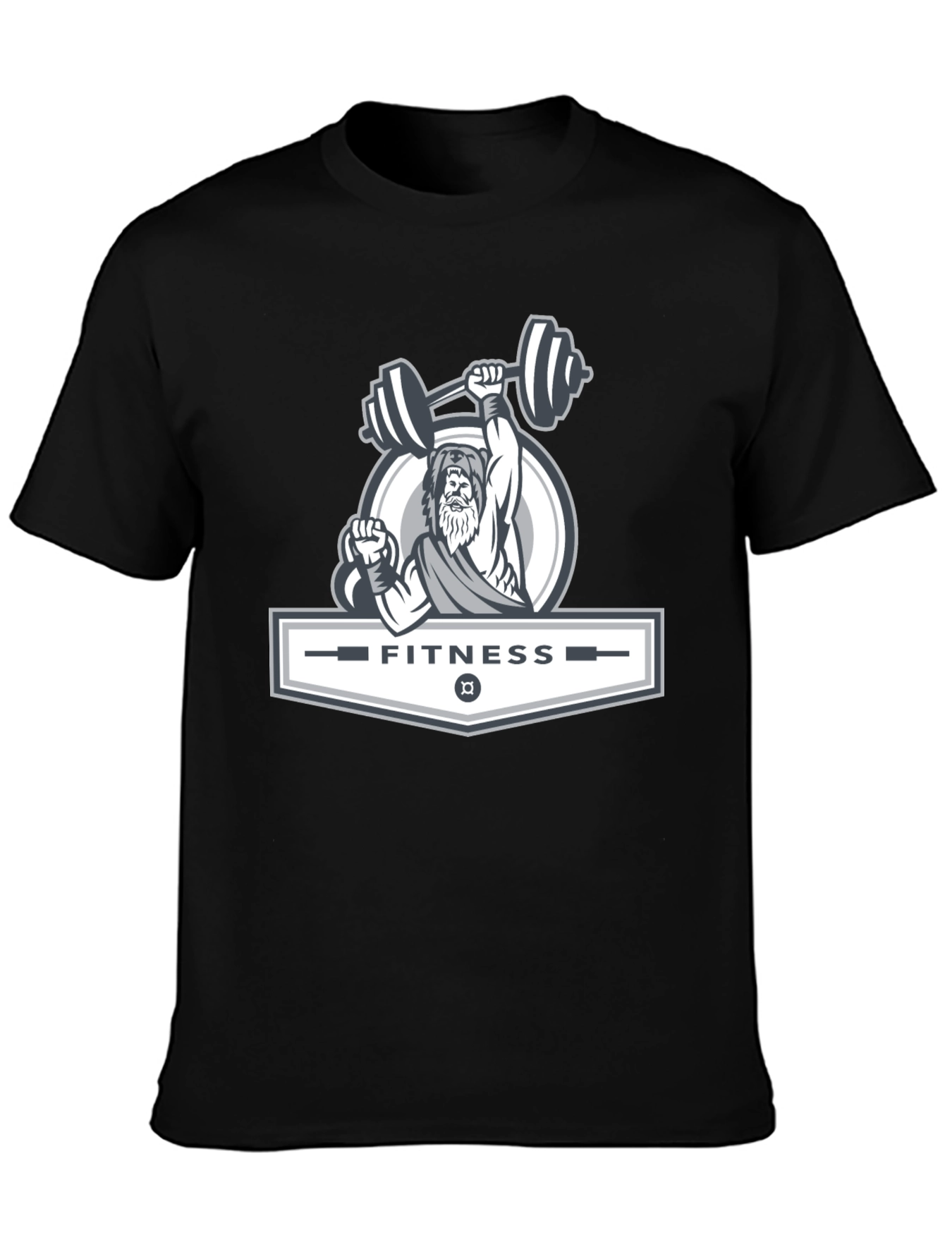 Fitness Zeus Graphic Tee - Power and Style