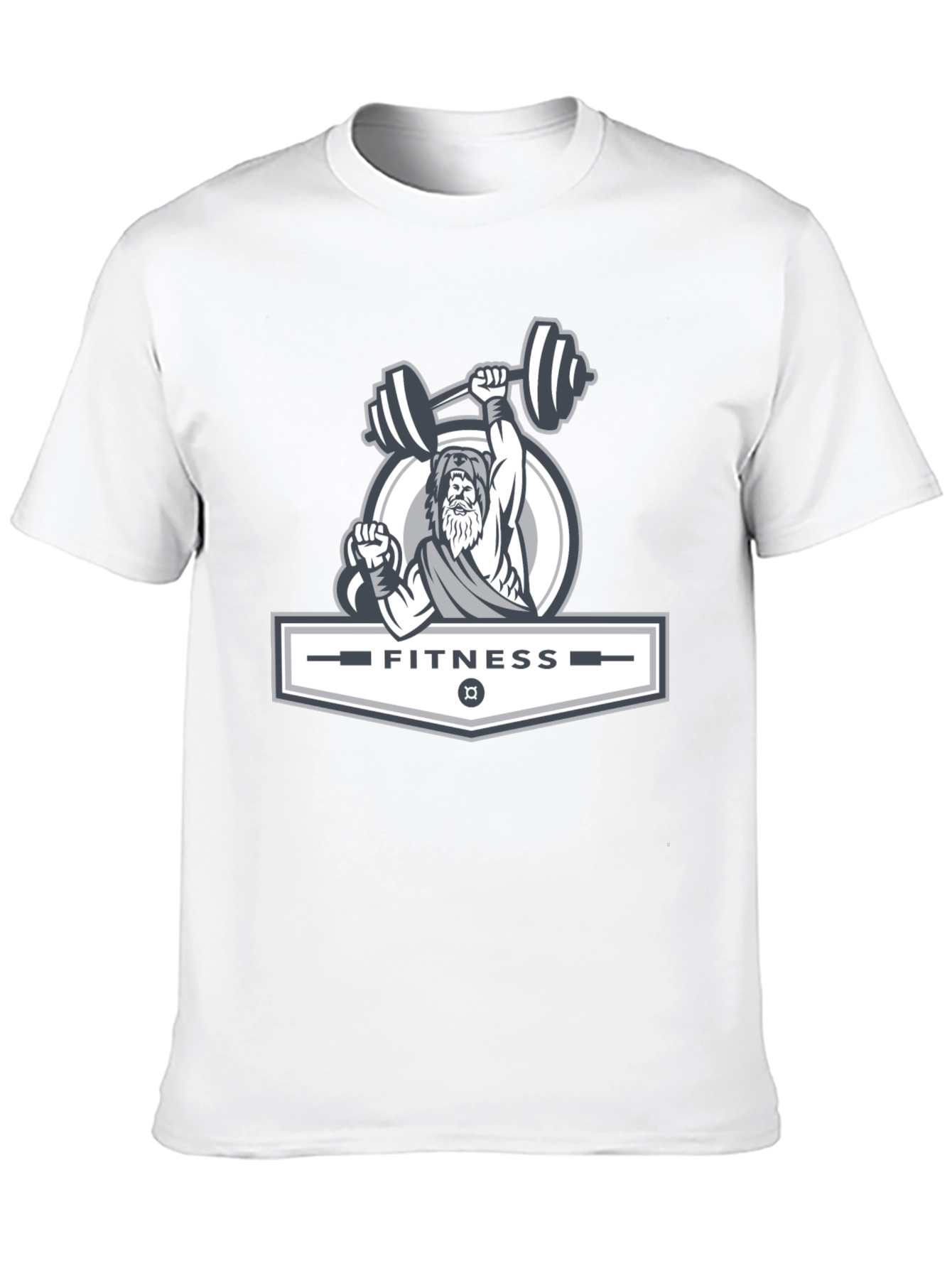 Fitness Zeus Graphic Tee - Power and Style