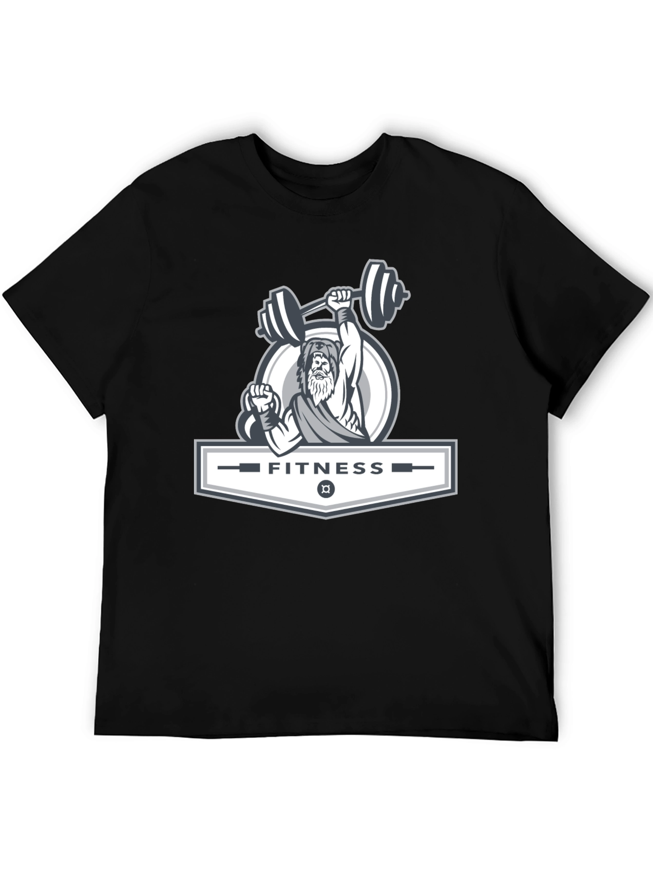 Fitness Zeus Graphic Tee - Power and Style