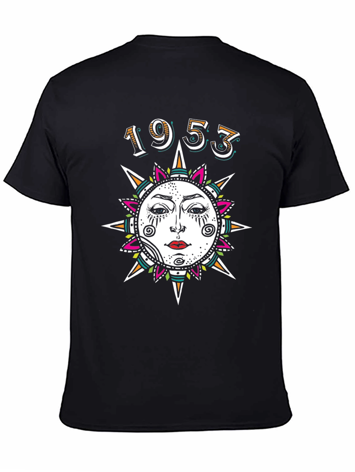 Vintage 1953 Sun Face Graphic Tee
