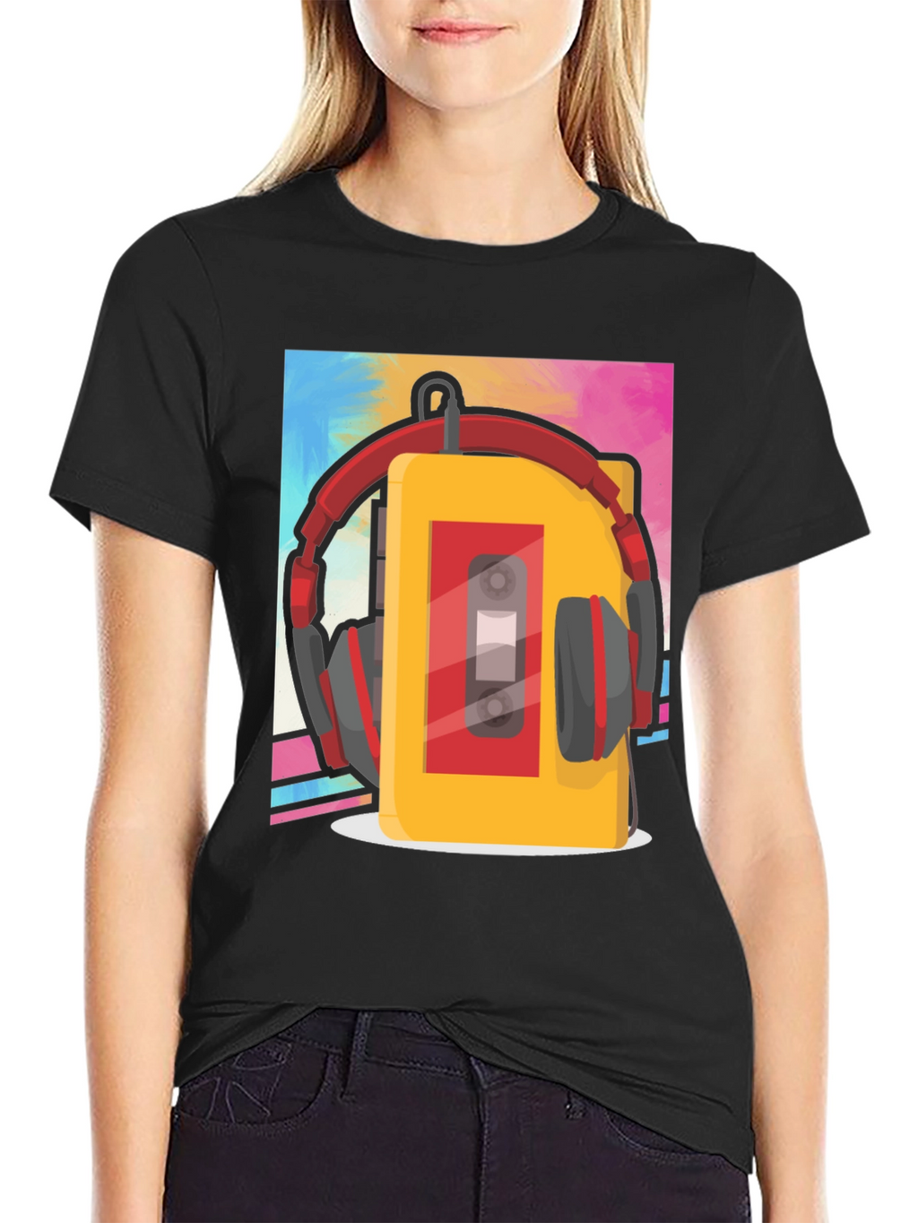 Retro Cassette Player T-Shirt