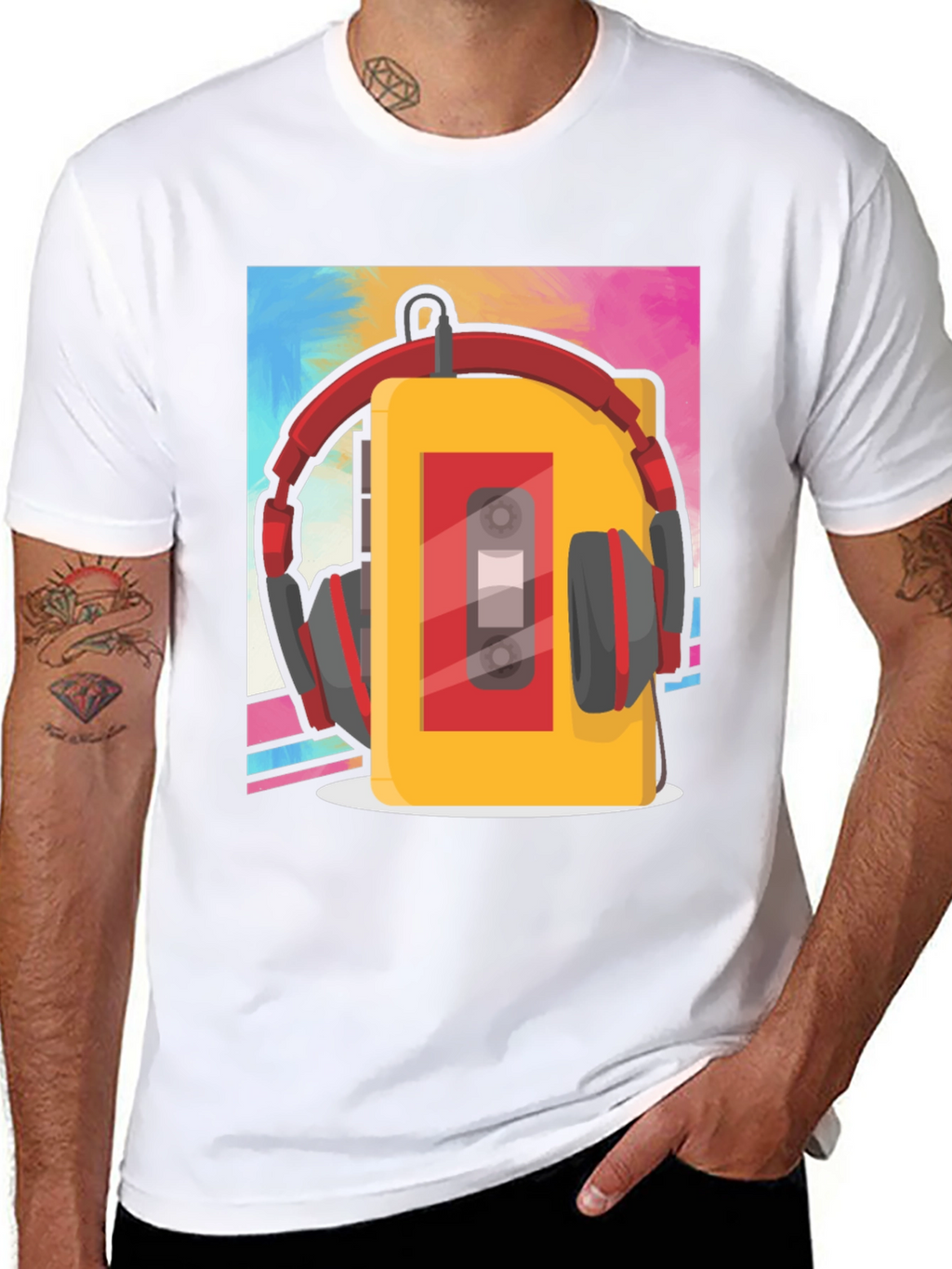 Retro Cassette Player T-Shirt