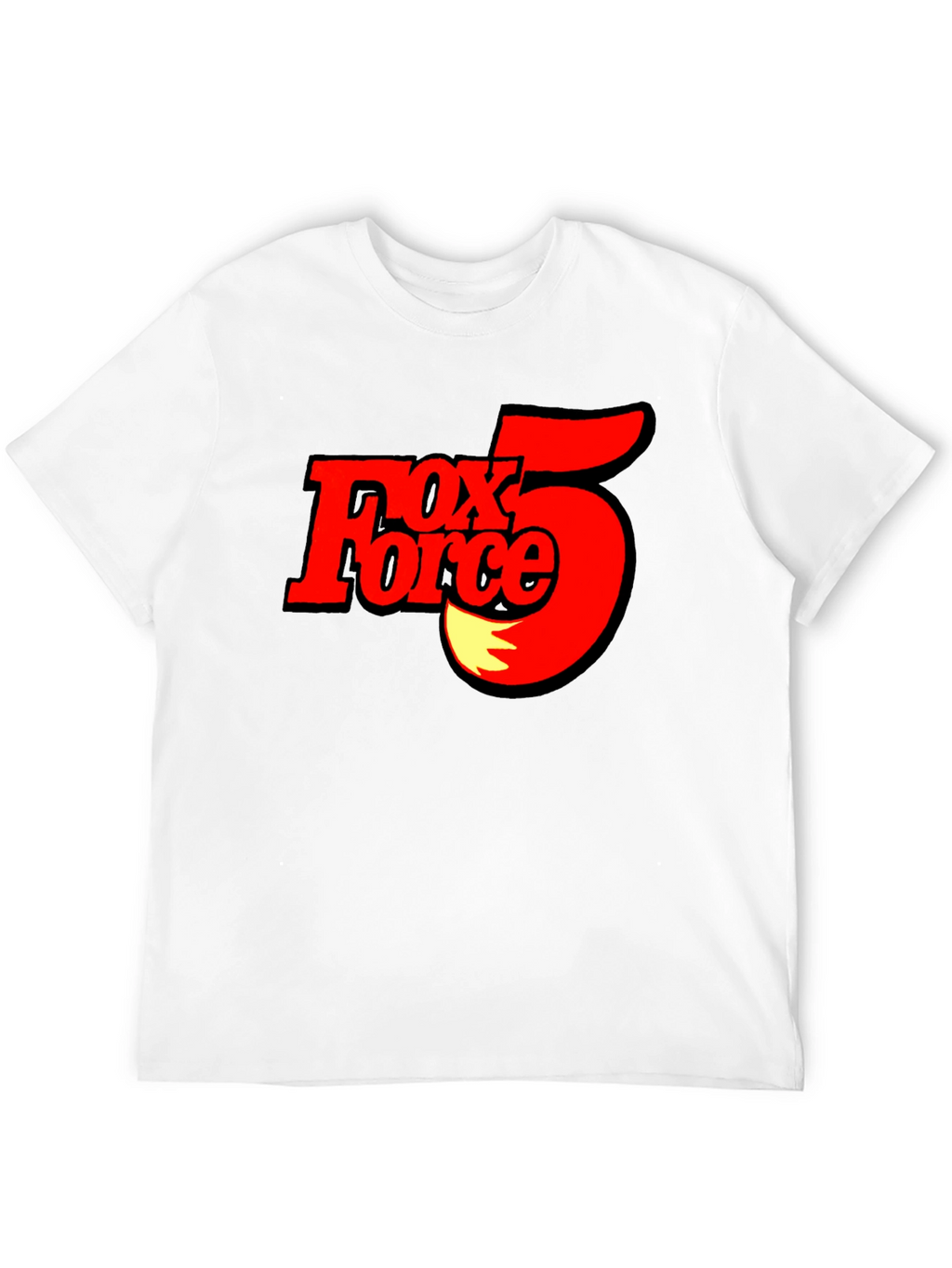 Fox Force 5 T-Shirt - Black Cotton Tee