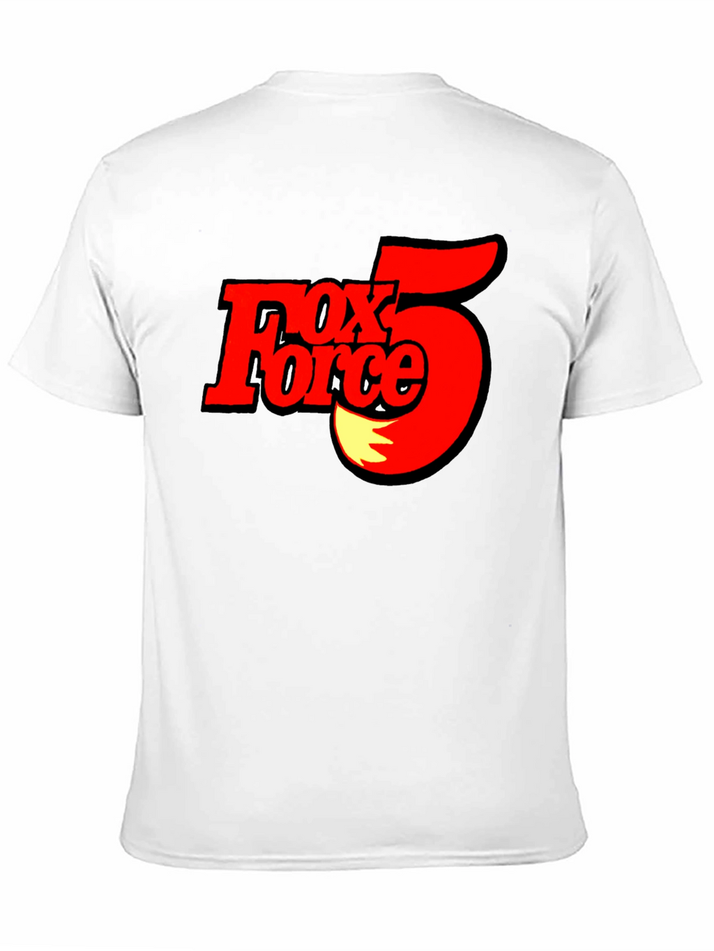 Fox Force 5 T-Shirt - Black Cotton Tee