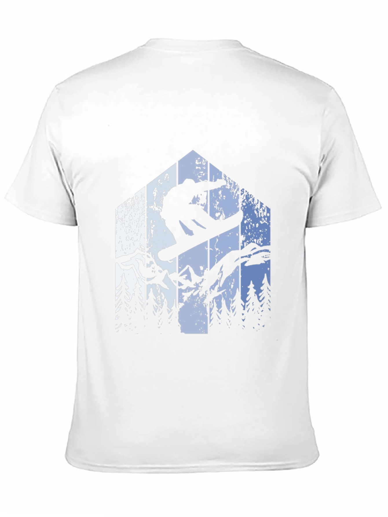 Snowboarding T-Shirt - Mountain Adventure Tee