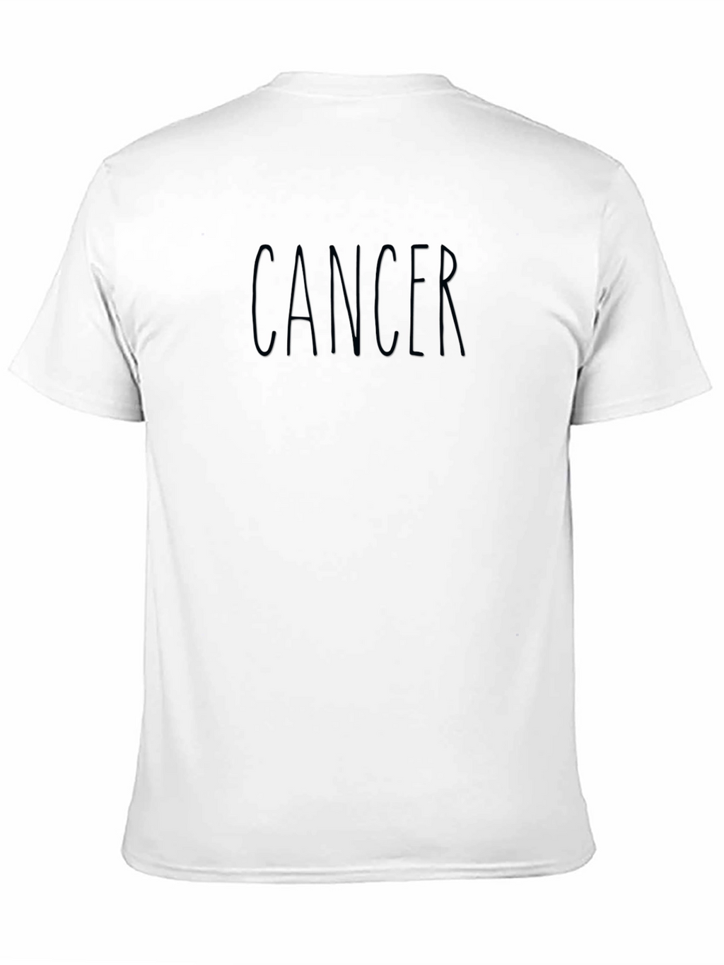 Cancer Zodiac Black Graphic T-Shirt