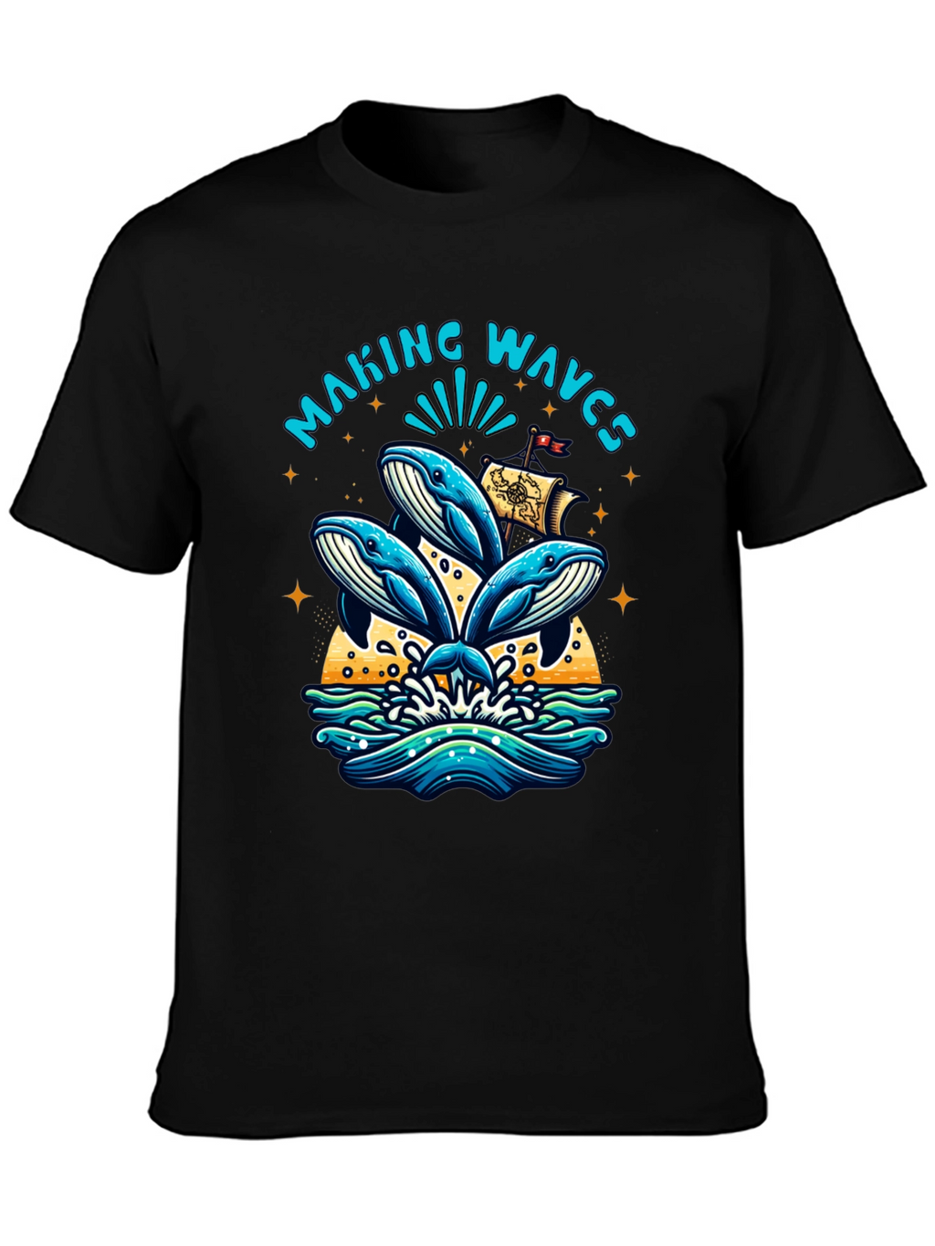 Making Waves Whale T-Shirt