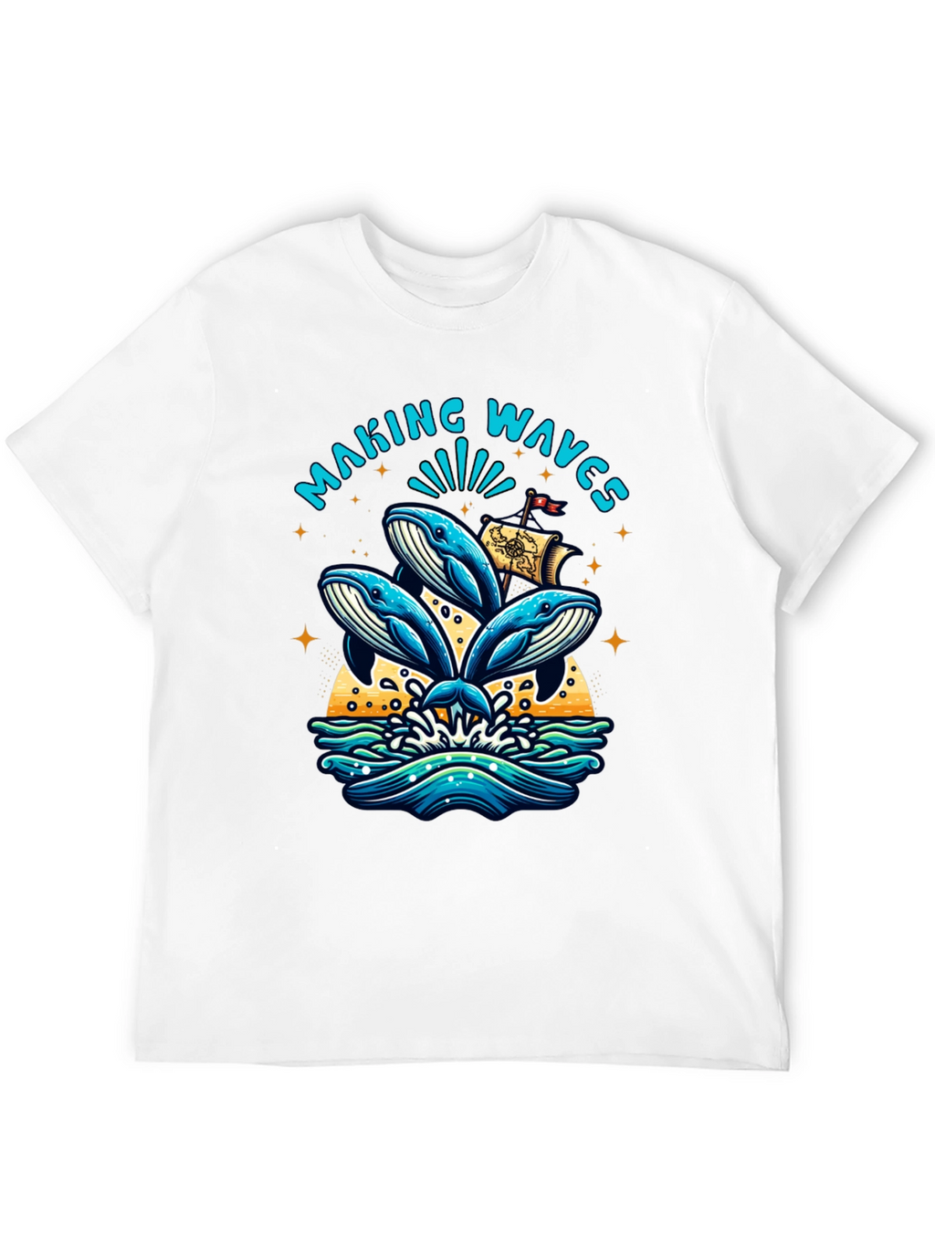 Making Waves Whale T-Shirt