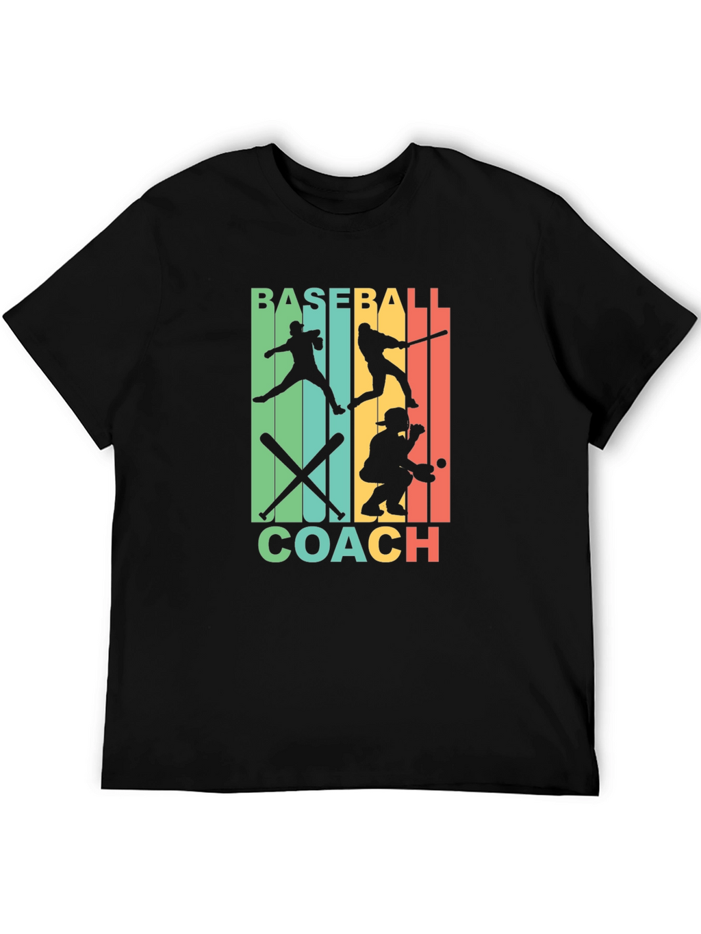 Baseball Coach Graphic T-Shirt