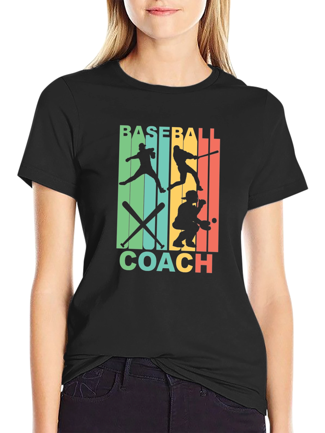 Baseball Coach Graphic T-Shirt