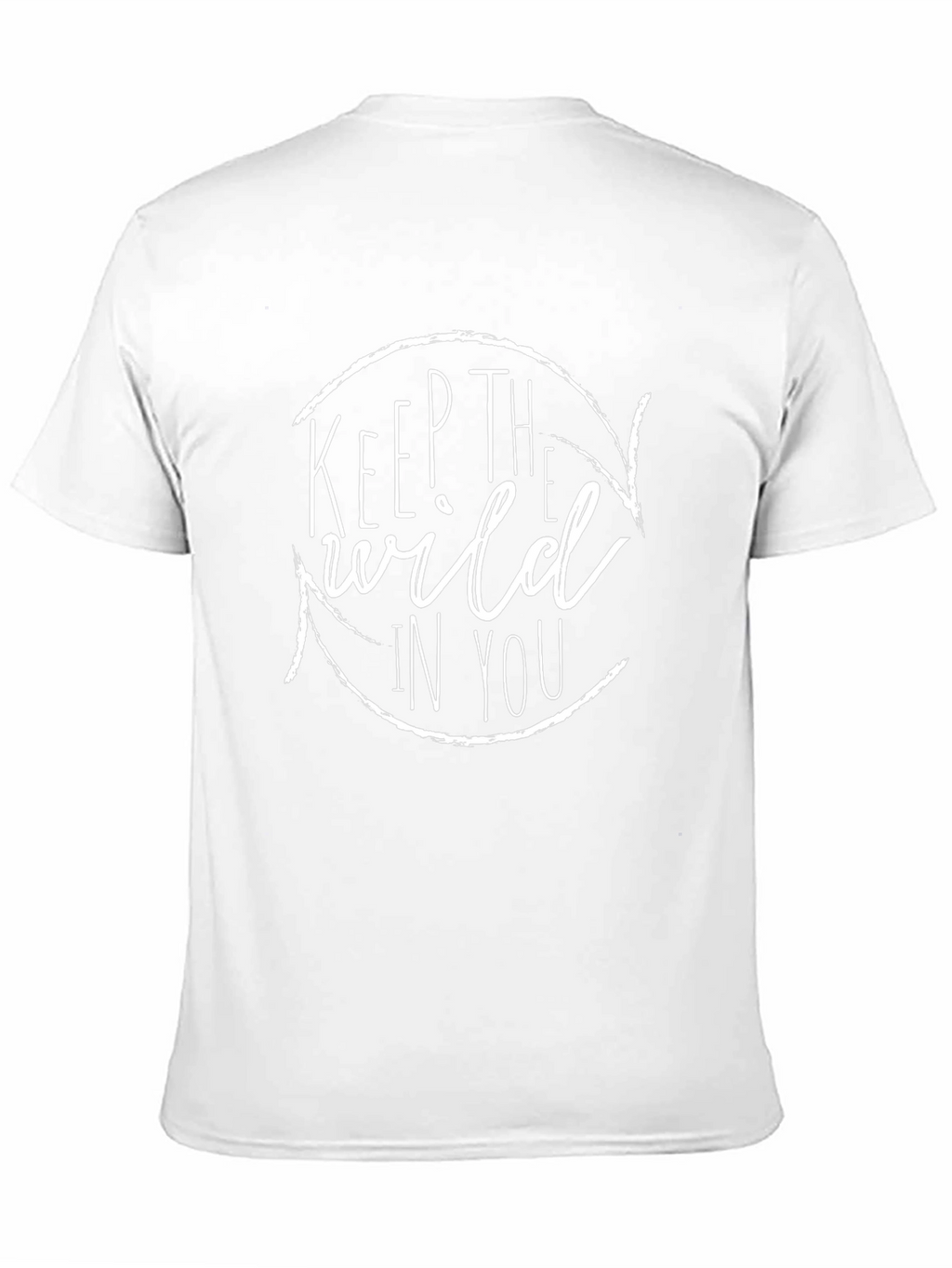 Keep The Wild In You Black Graphic Tee