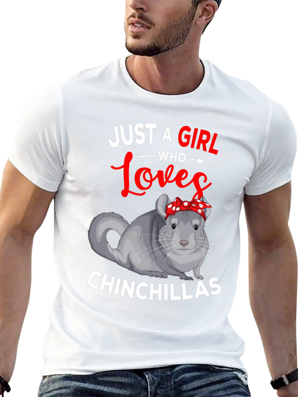 Chinchilla Lover Graphic T-Shirt