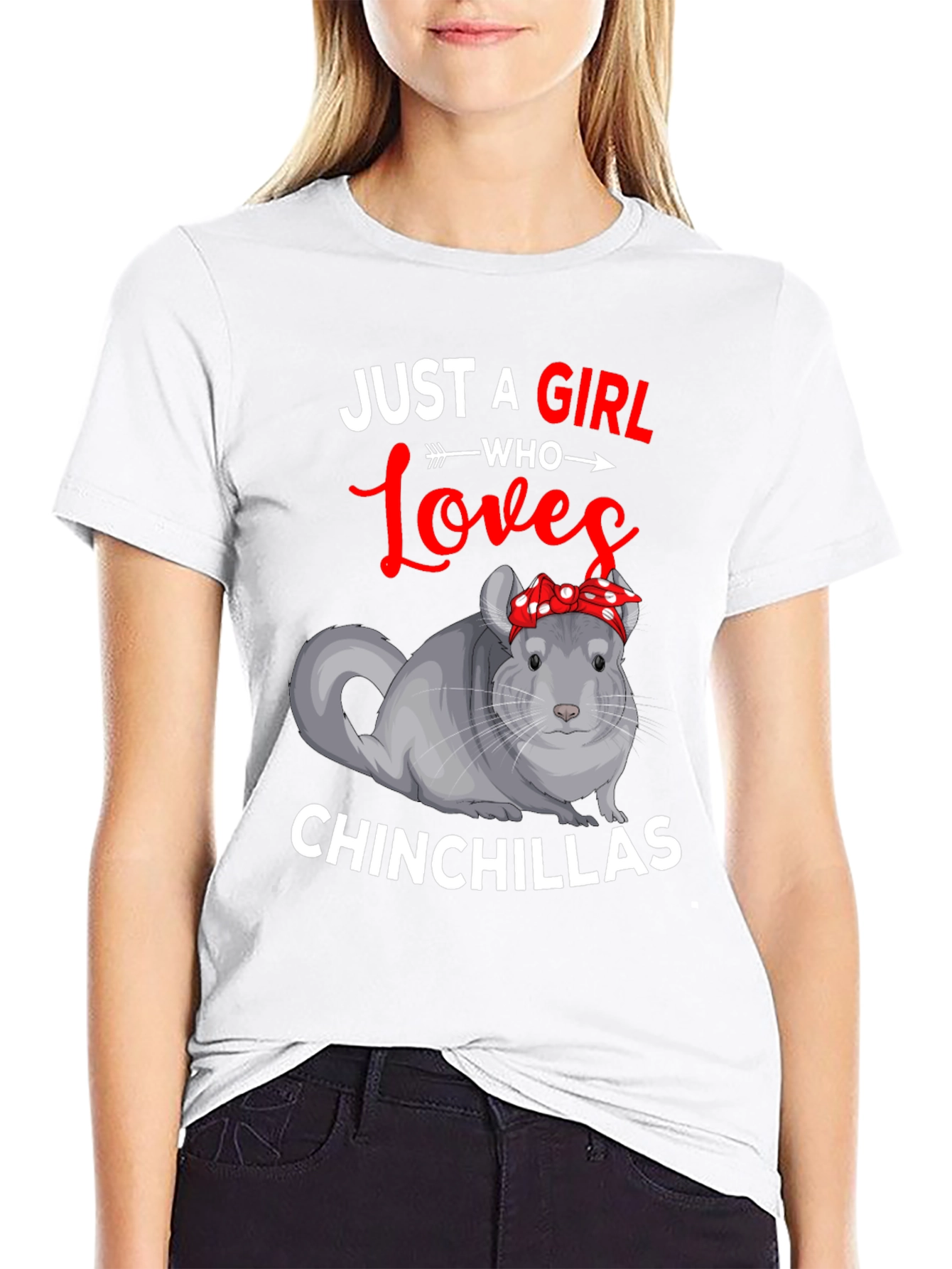 Chinchilla Lover Graphic T-Shirt