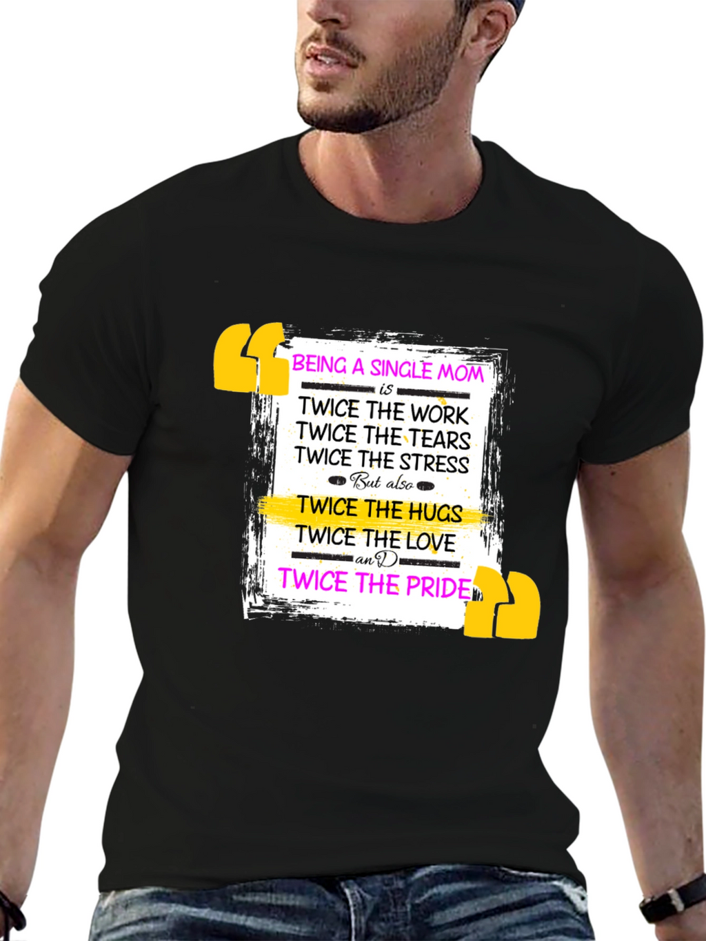 Single Mom Pride T-Shirt - Twice The Love!