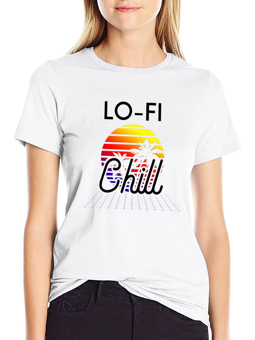Lo-fi Chill Graphic Tee - Retro Vibe
