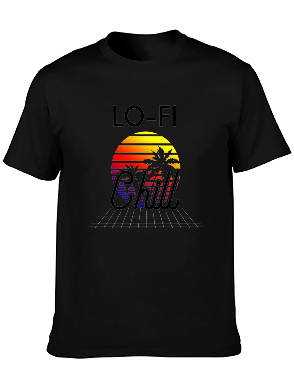 Lo-fi Chill Graphic Tee - Retro Vibe
