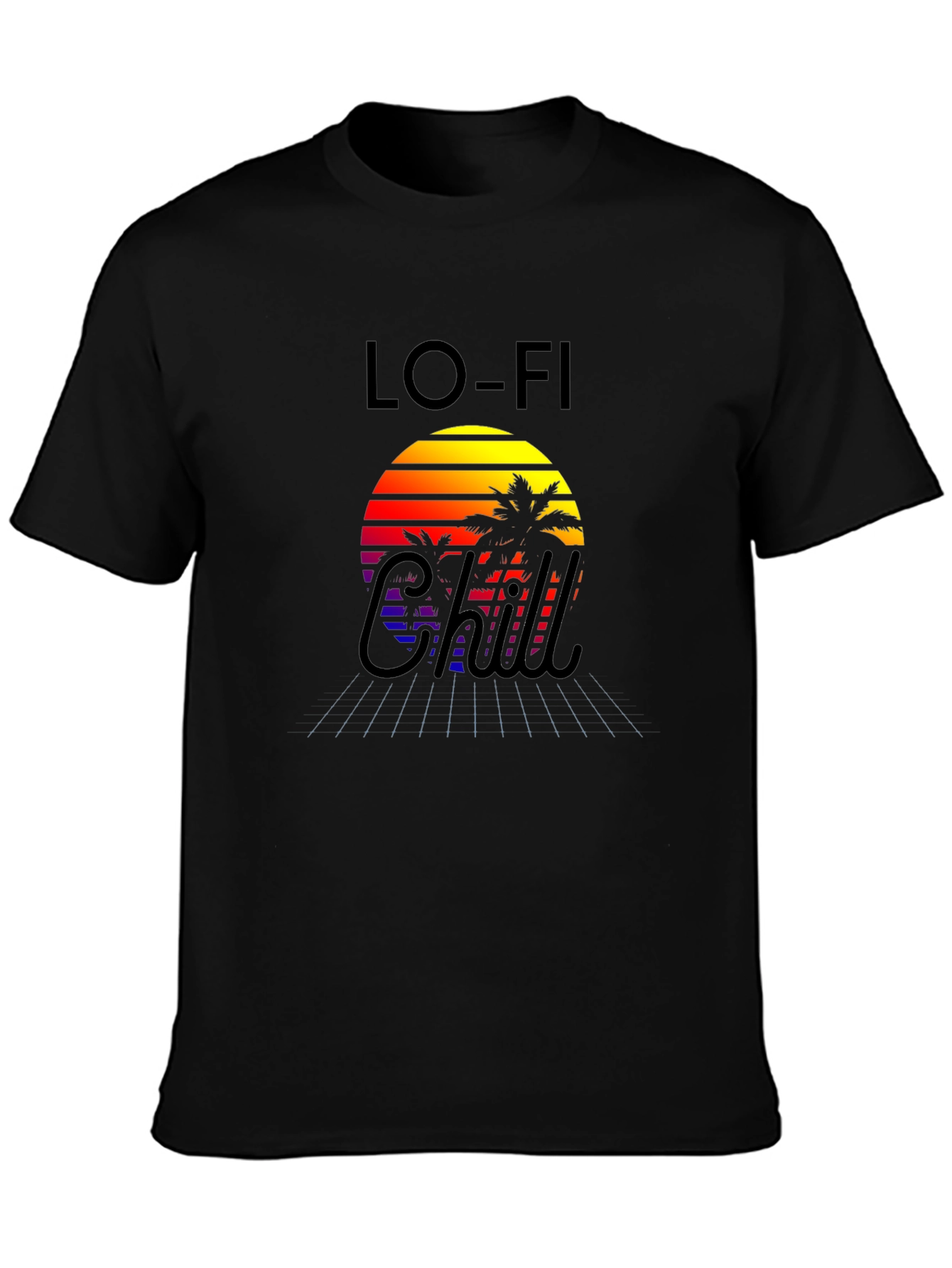 Lo-fi Chill Graphic Tee - Retro Vibe