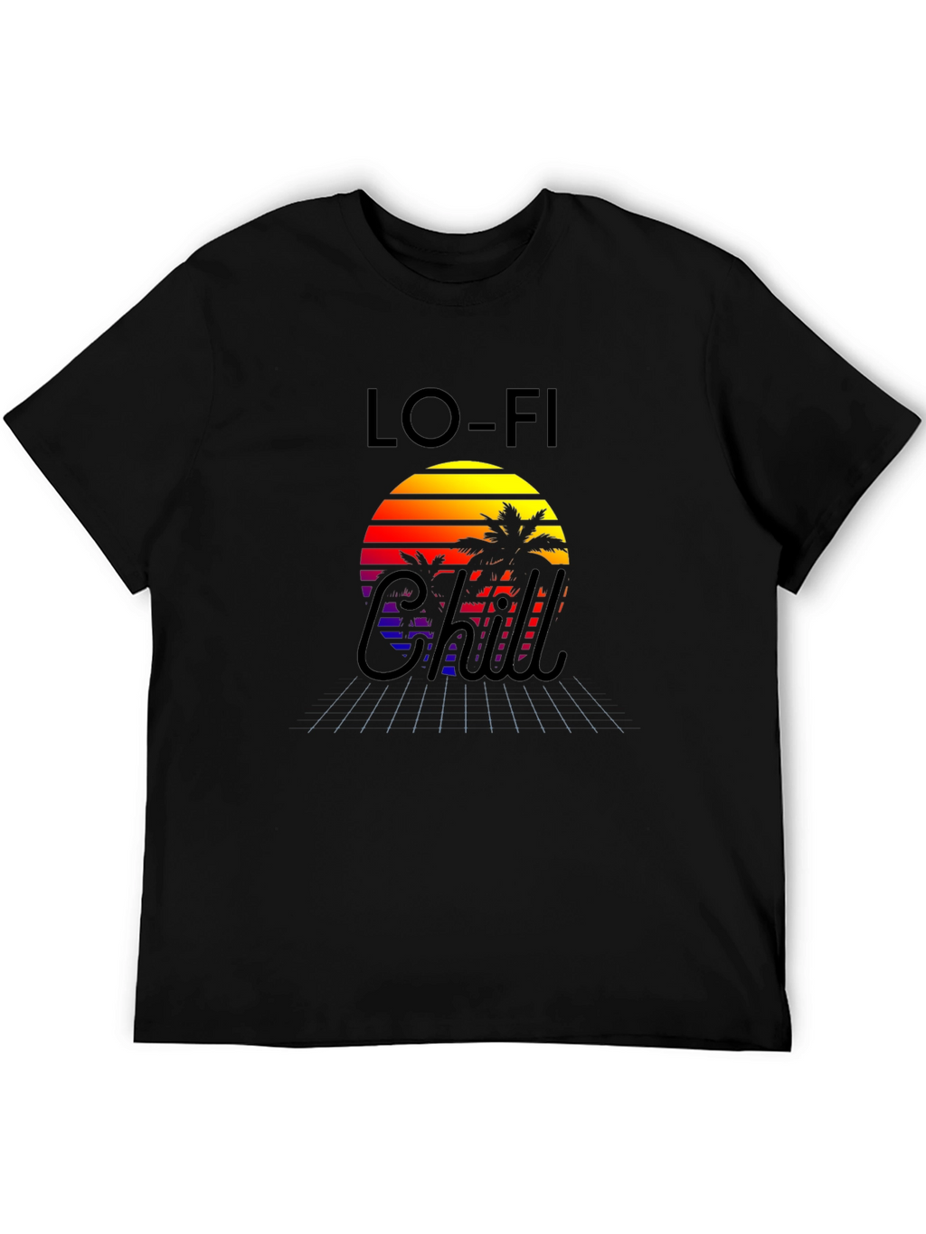 Lo-fi Chill Graphic Tee - Retro Vibe
