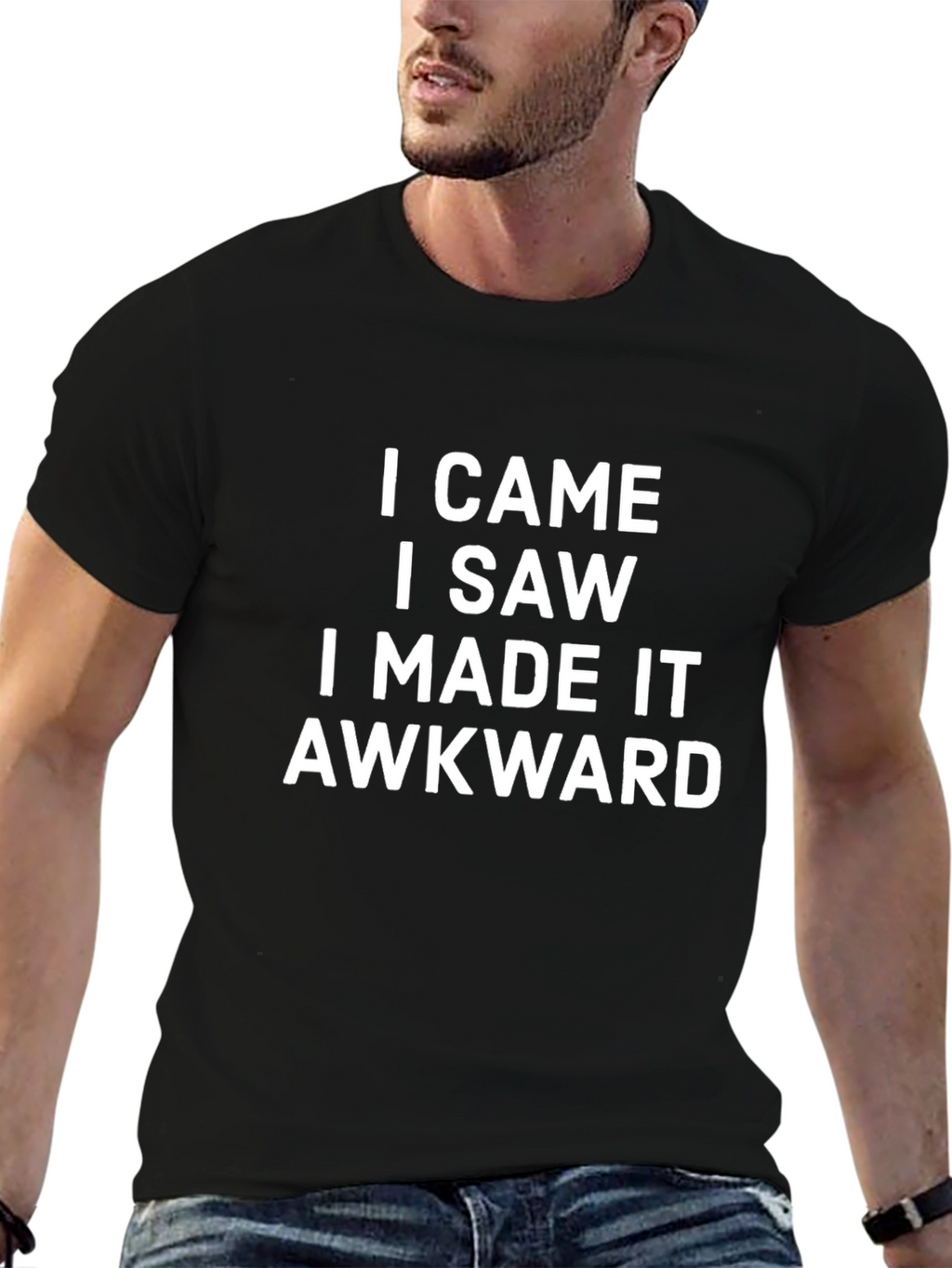 Awkward Quote Graphic T-Shirt