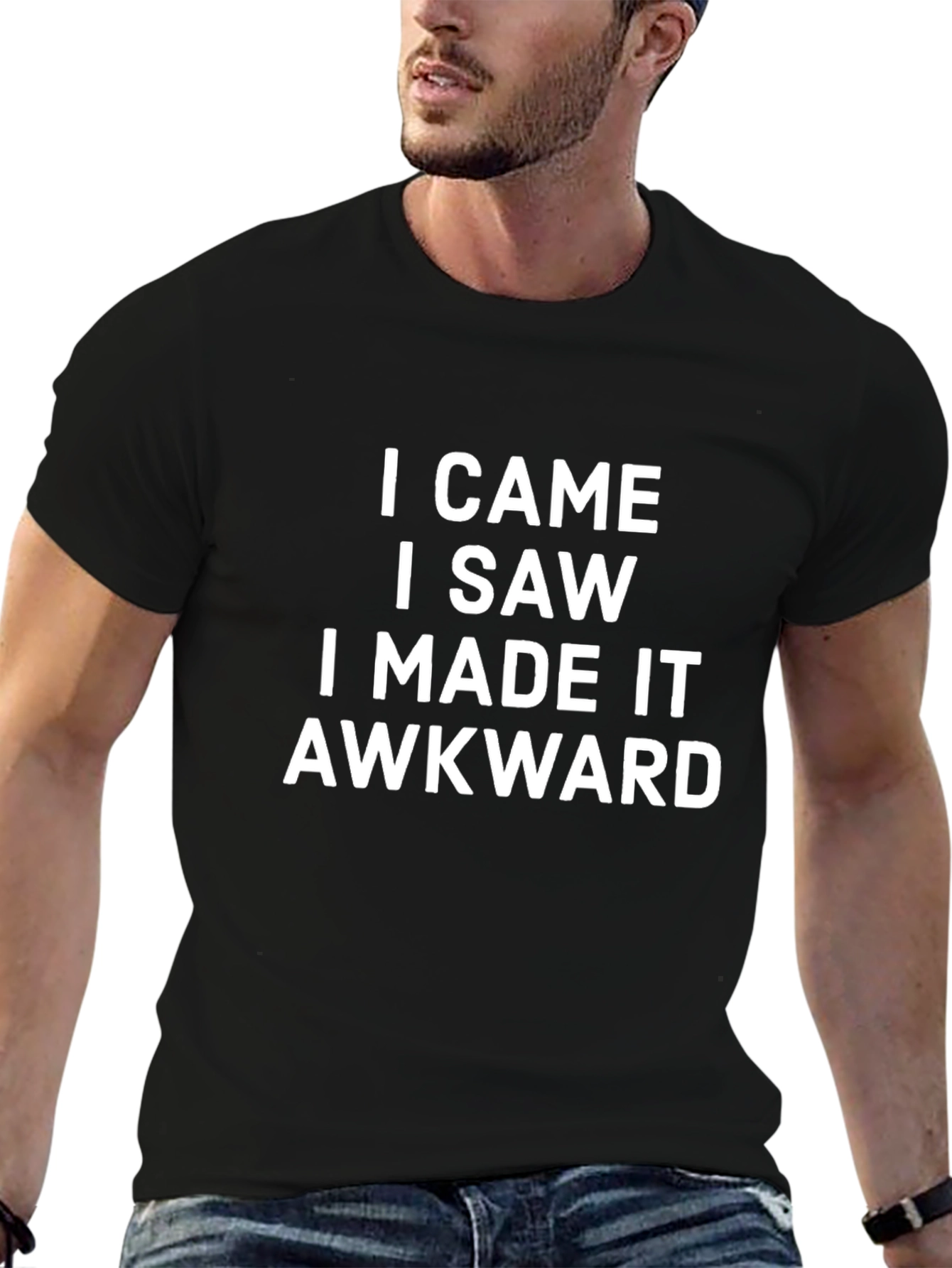 Awkward Quote Graphic T-Shirt