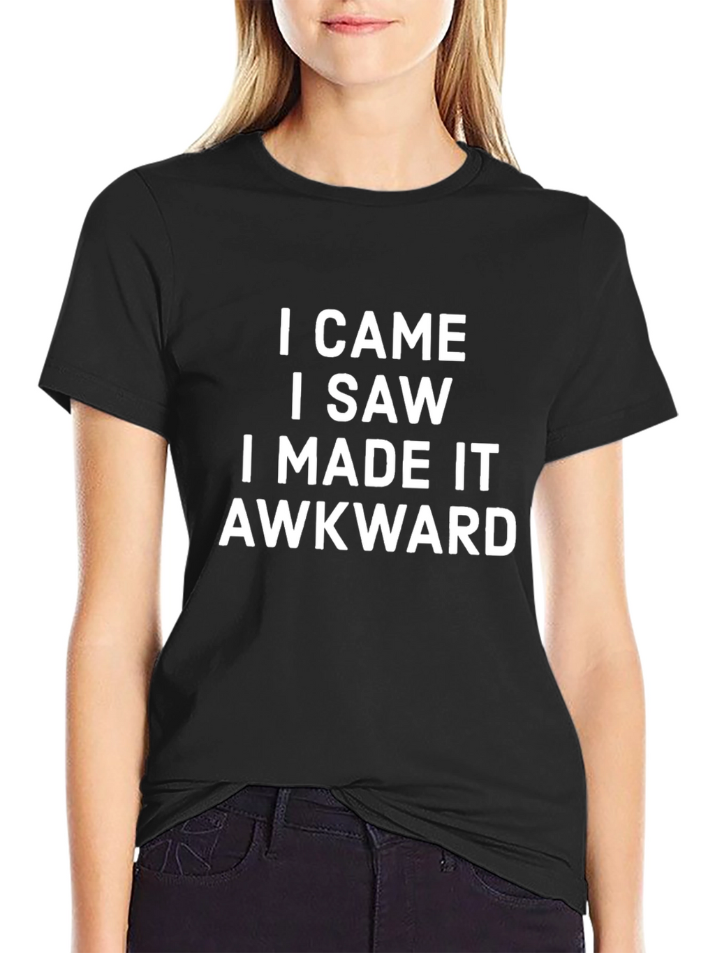 Awkward Quote Graphic T-Shirt