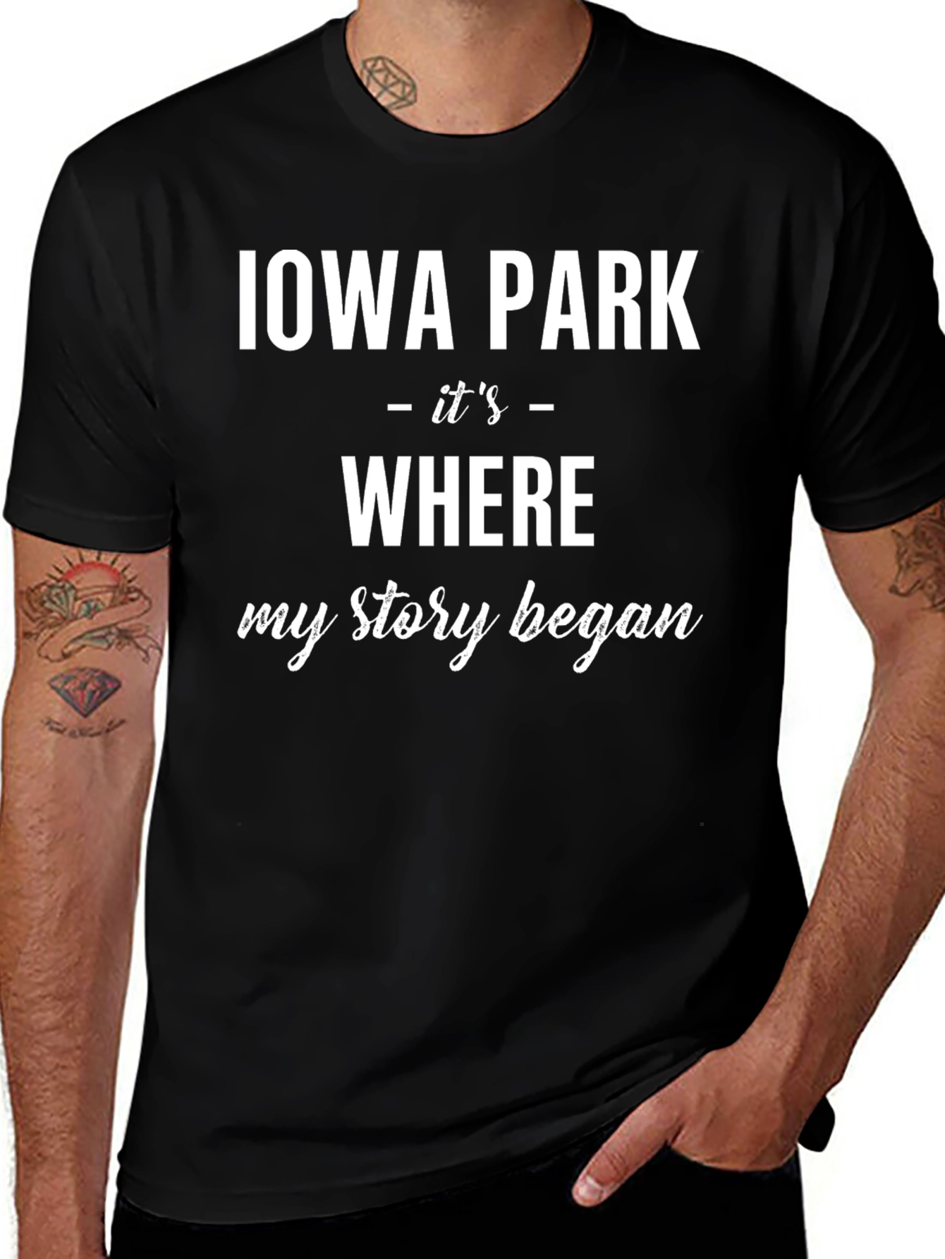Iowa Park Where My Story Began T-Shirt