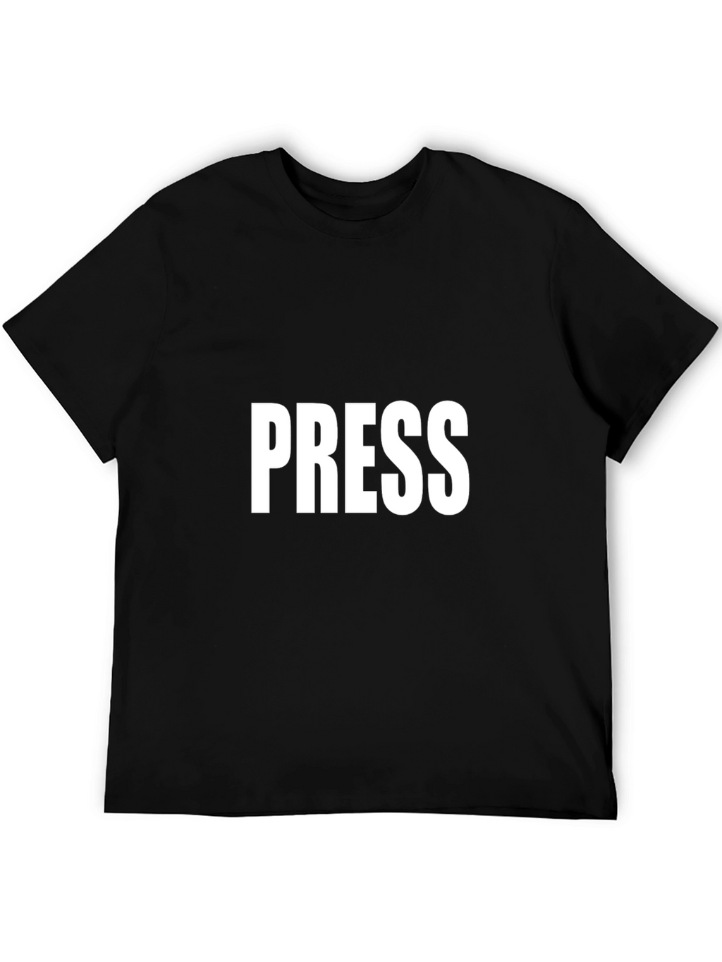 PRESS Black T-Shirt - Journalist Apparel