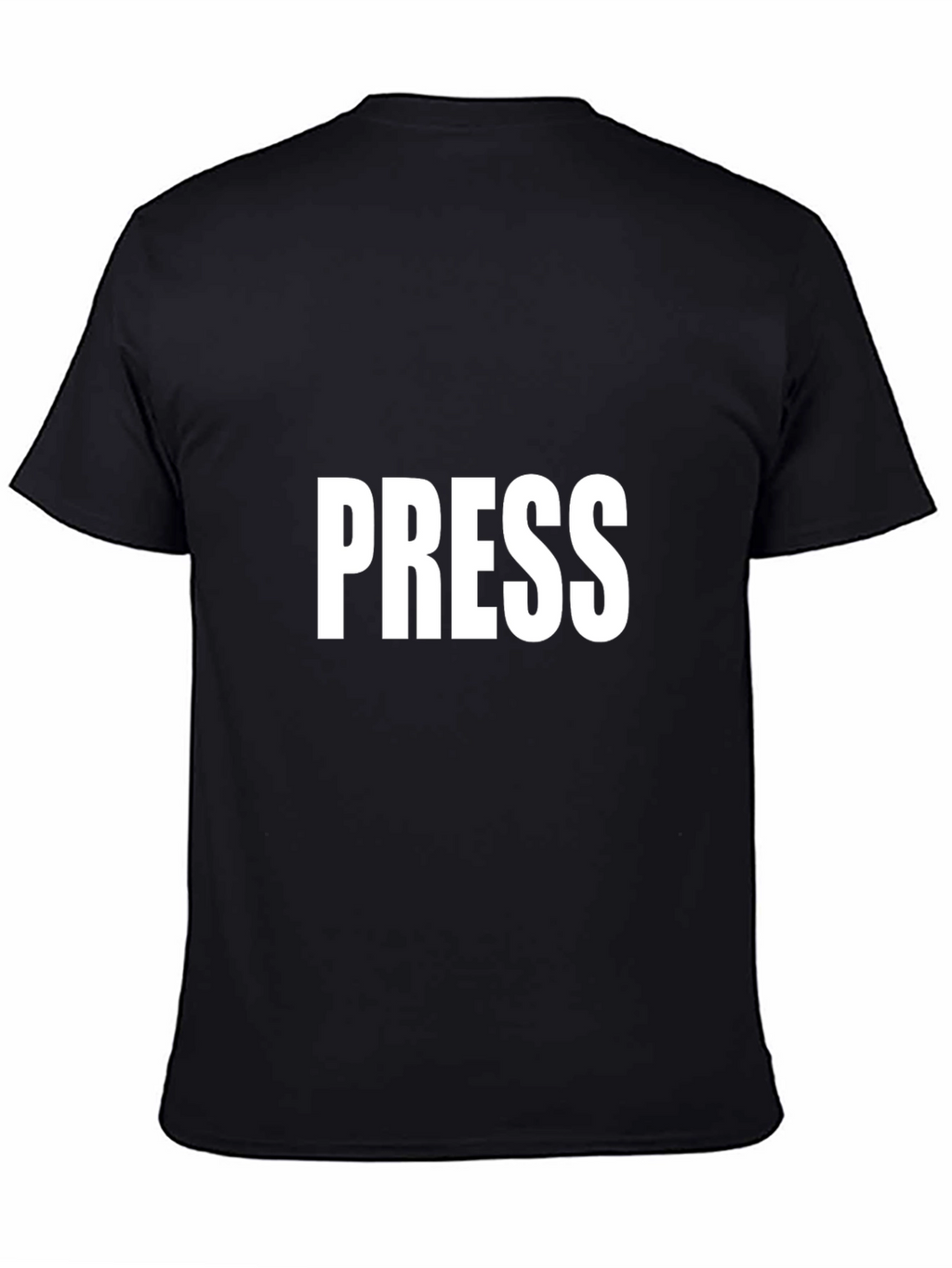 PRESS Black T-Shirt - Journalist Apparel