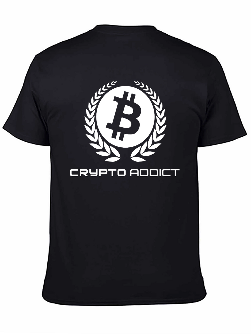 Crypto Addict Black T-Shirt