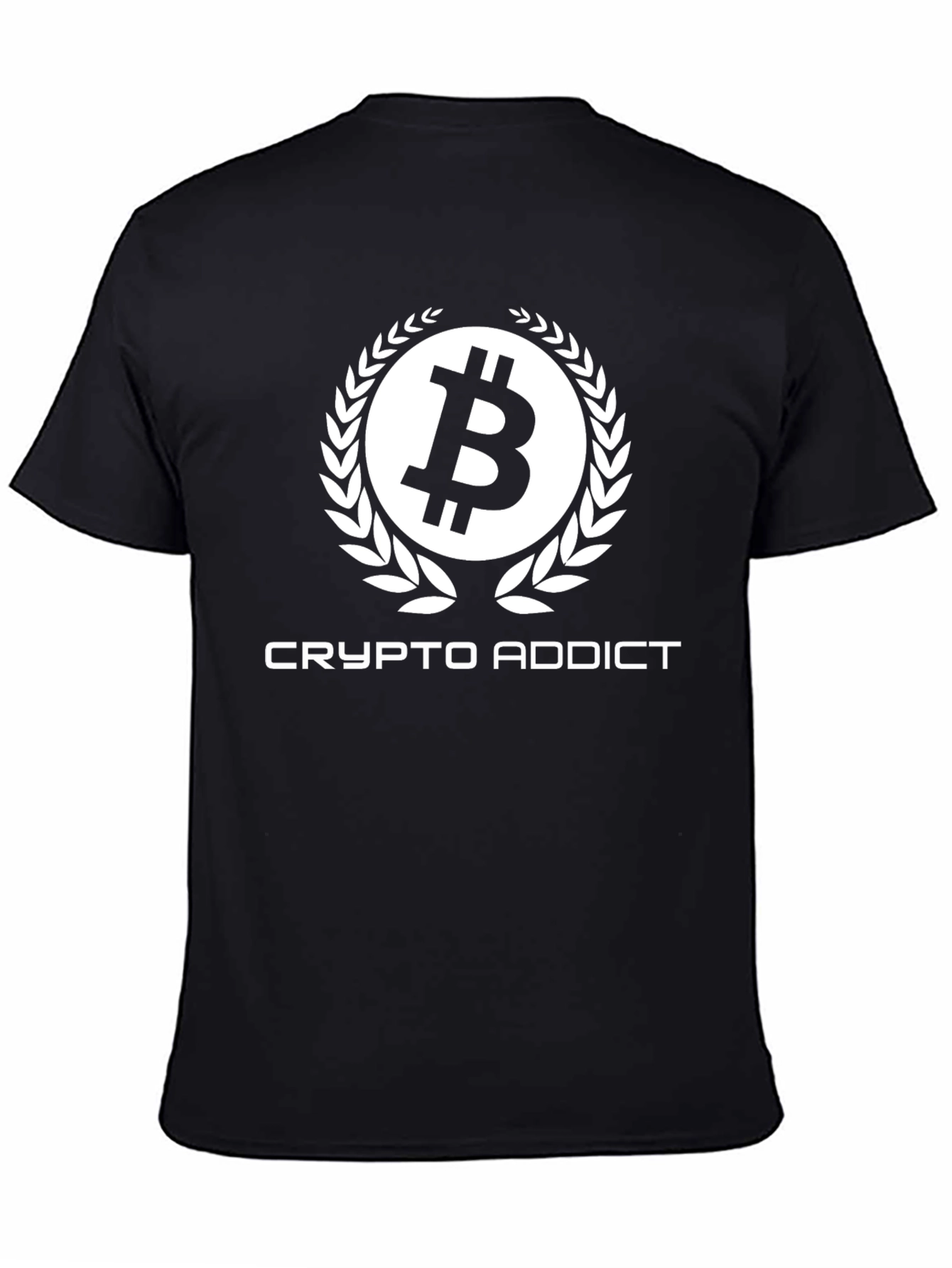 Crypto Addict Black T-Shirt