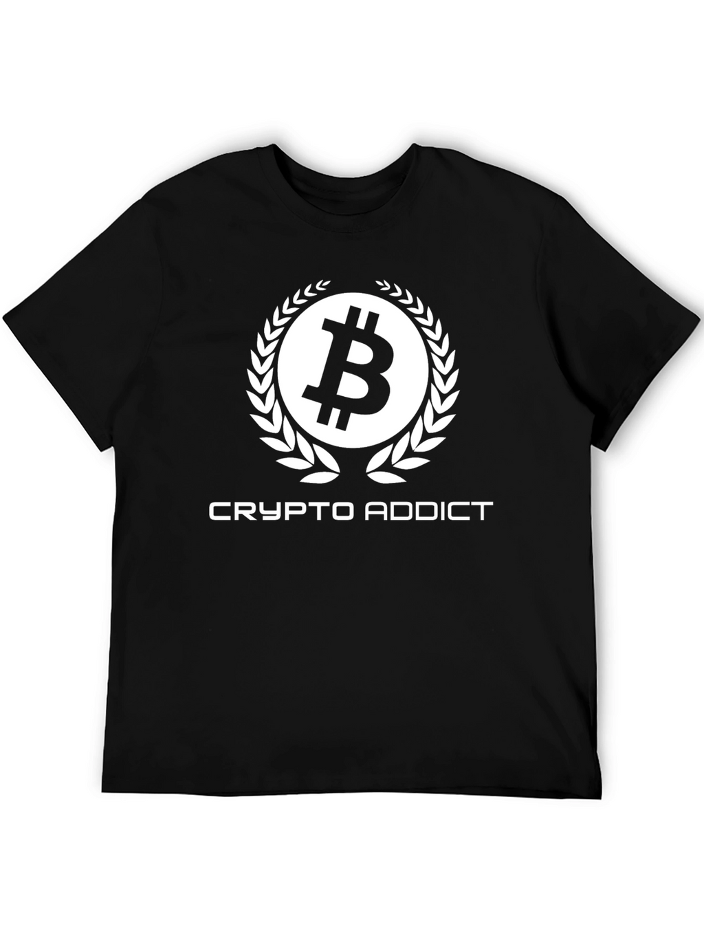 Crypto Addict Black T-Shirt