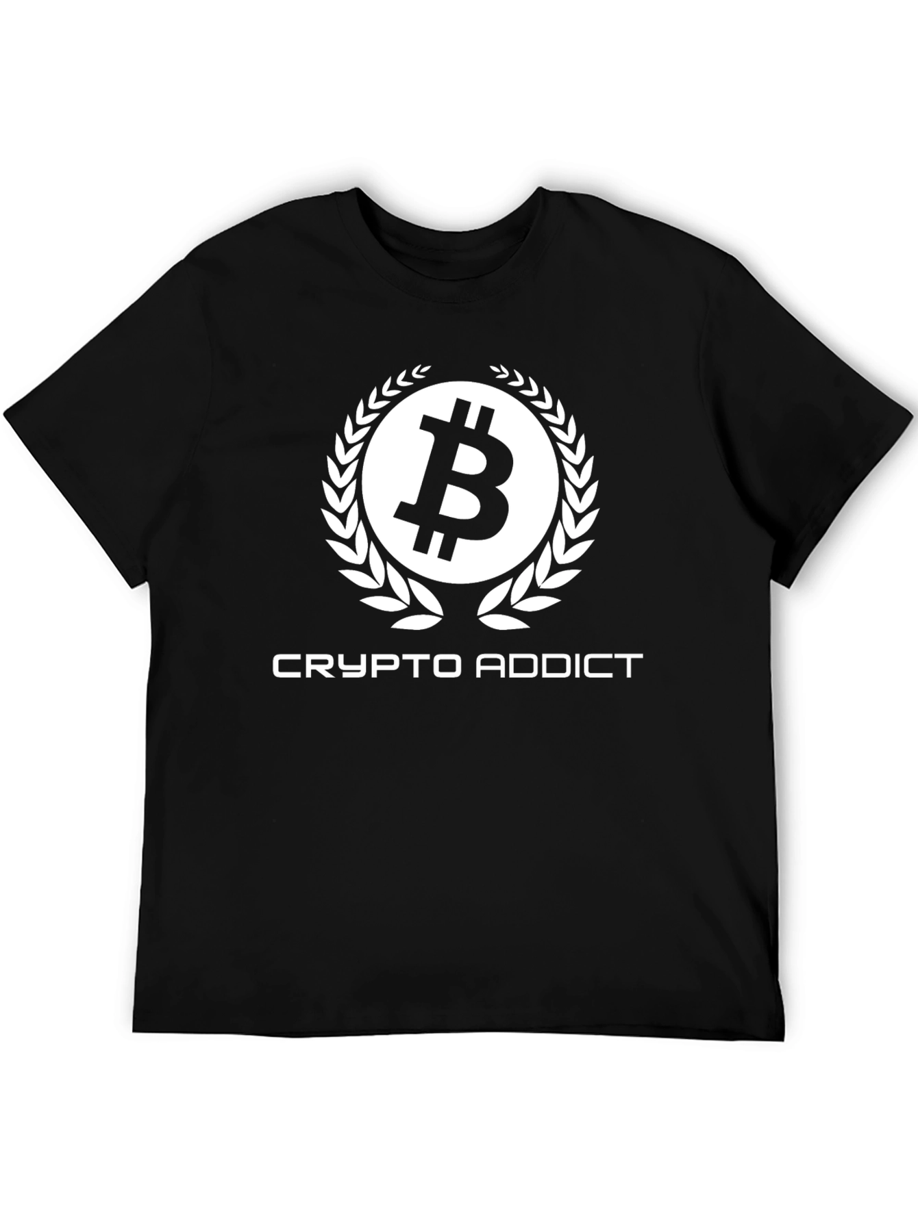 Crypto Addict Black T-Shirt