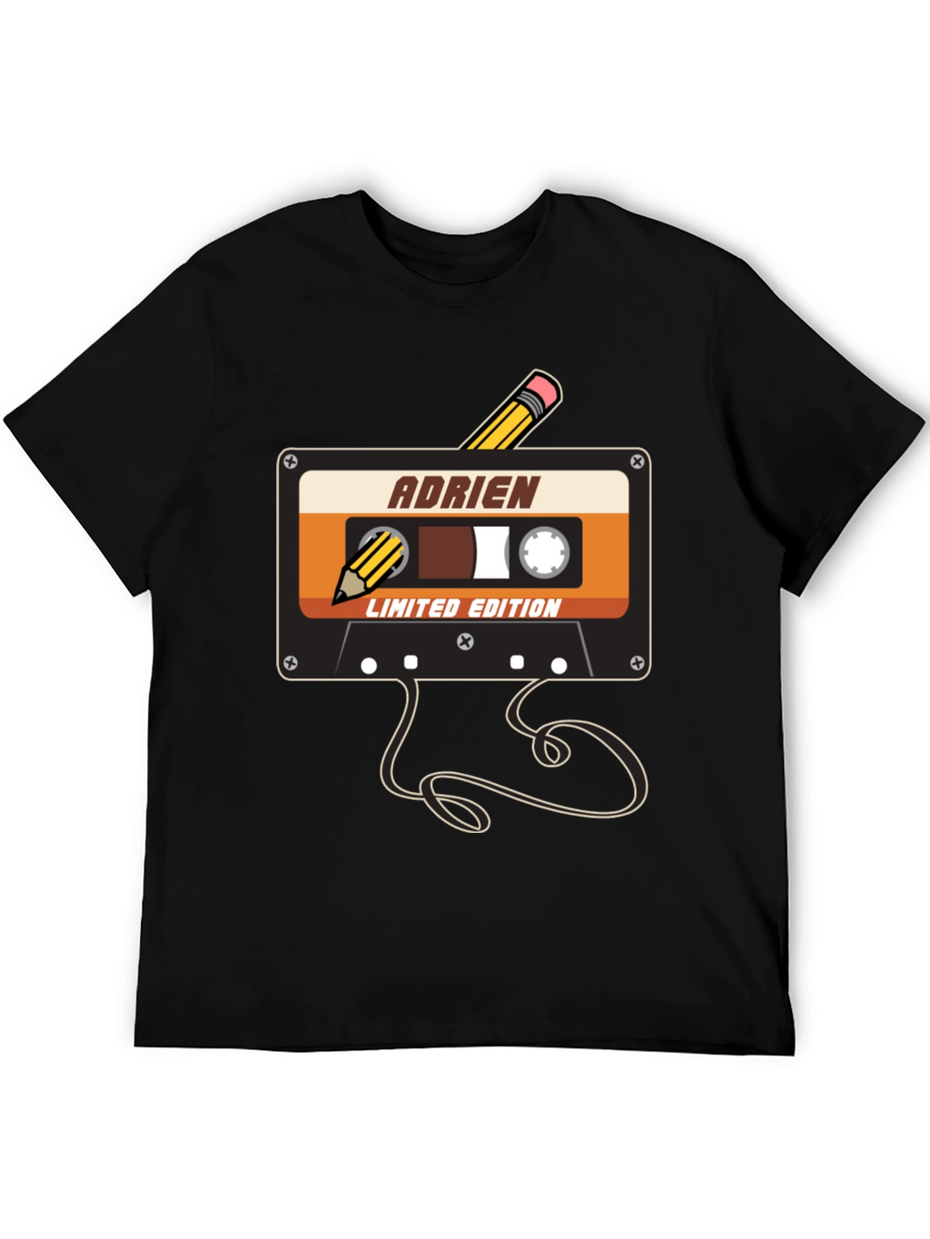 Retro Cassette Tape Adrien Limited Edition T-Shirt