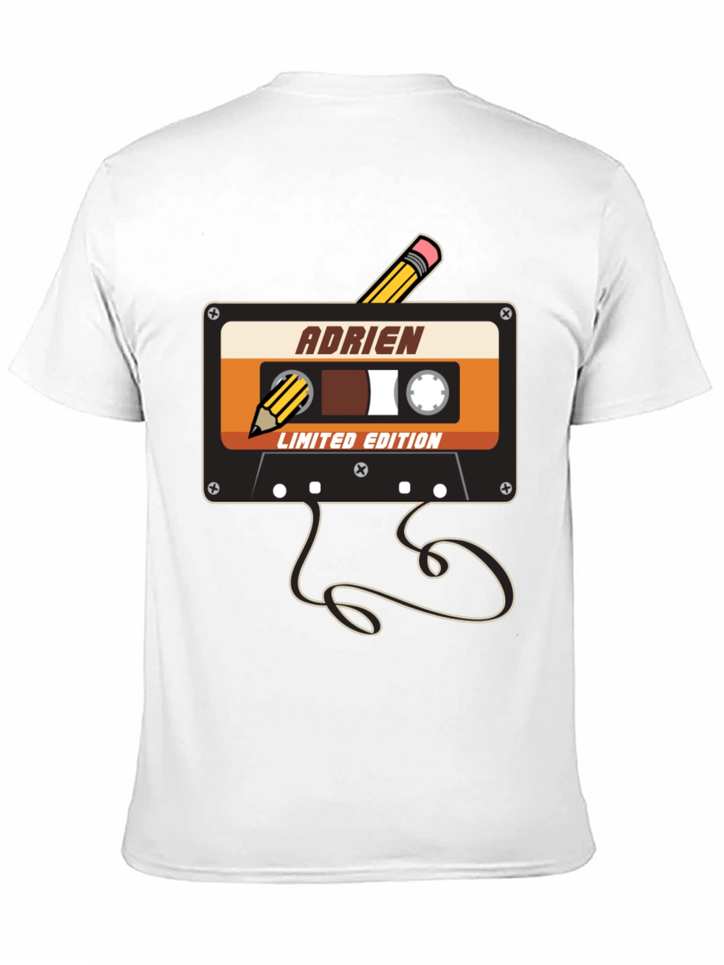Retro Cassette Tape Adrien Limited Edition T-Shirt