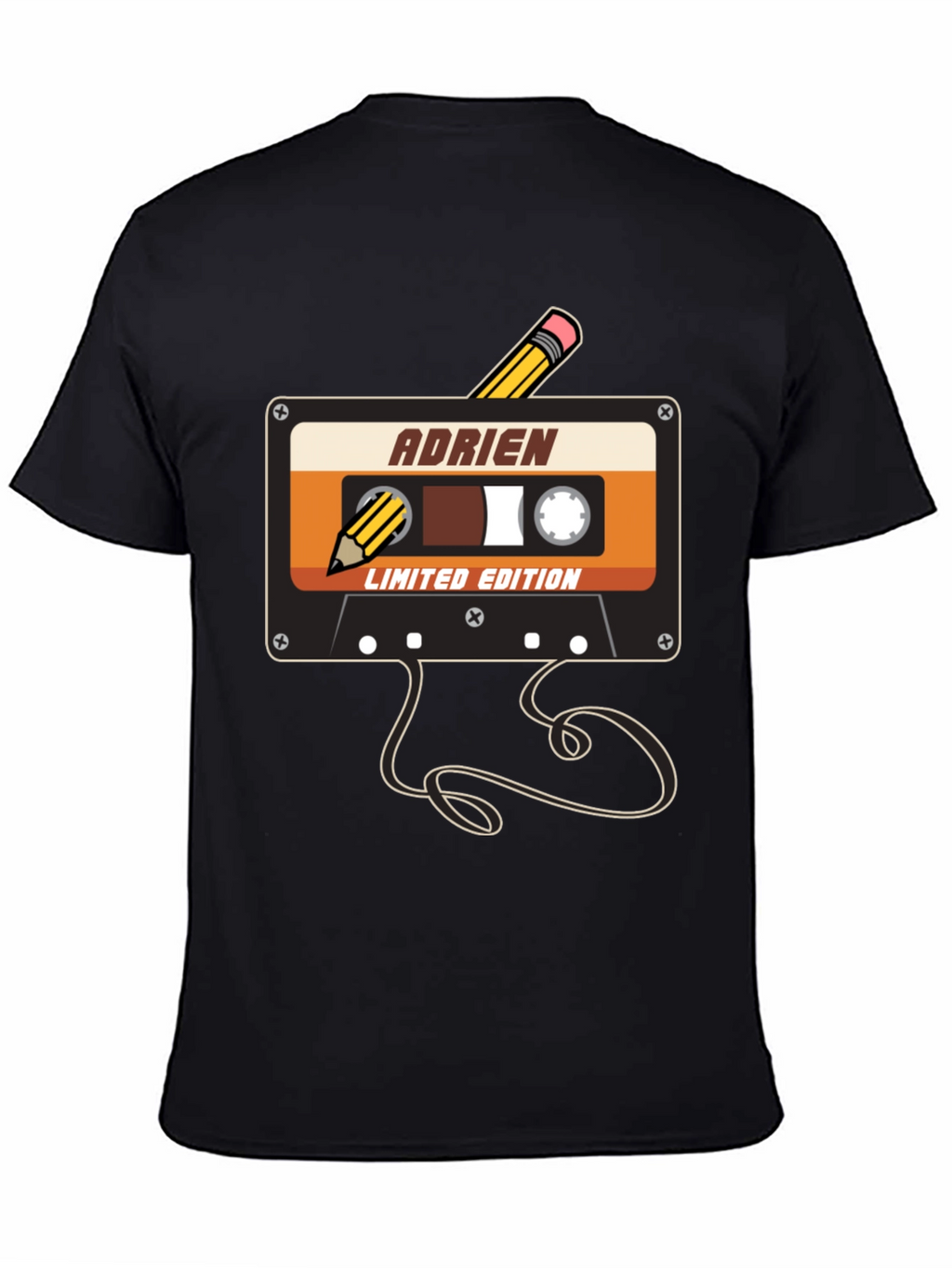Retro Cassette Tape Adrien Limited Edition T-Shirt