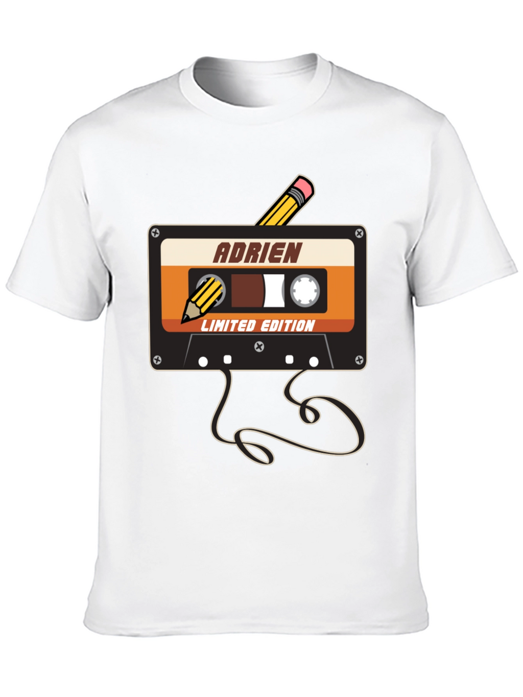 Retro Cassette Tape Adrien Limited Edition T-Shirt