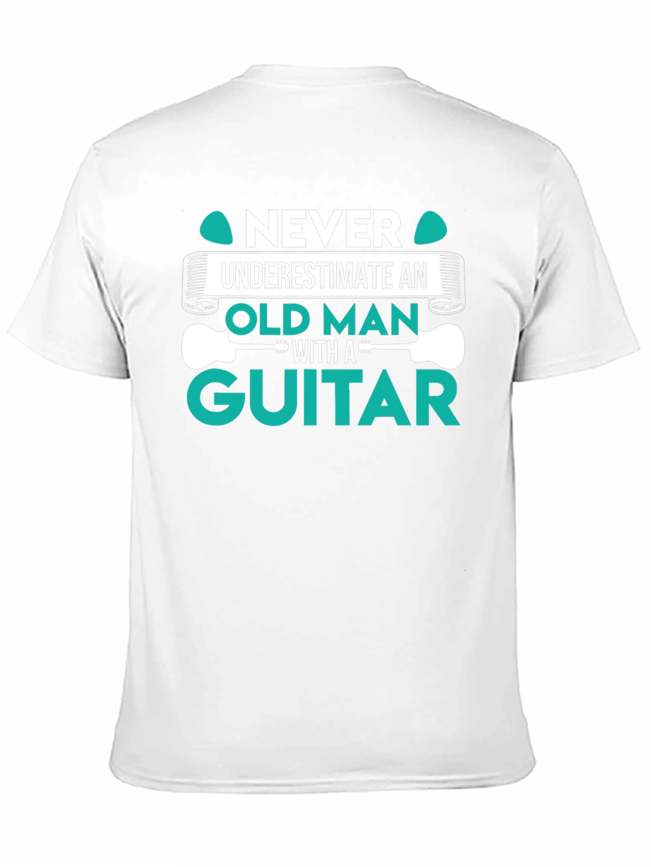 Old Man Guitar T-Shirt