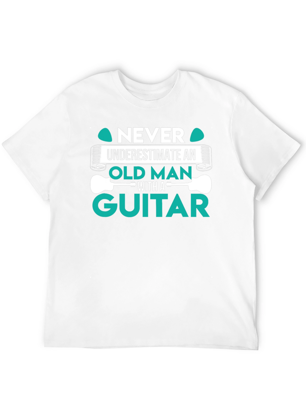 Old Man Guitar T-Shirt
