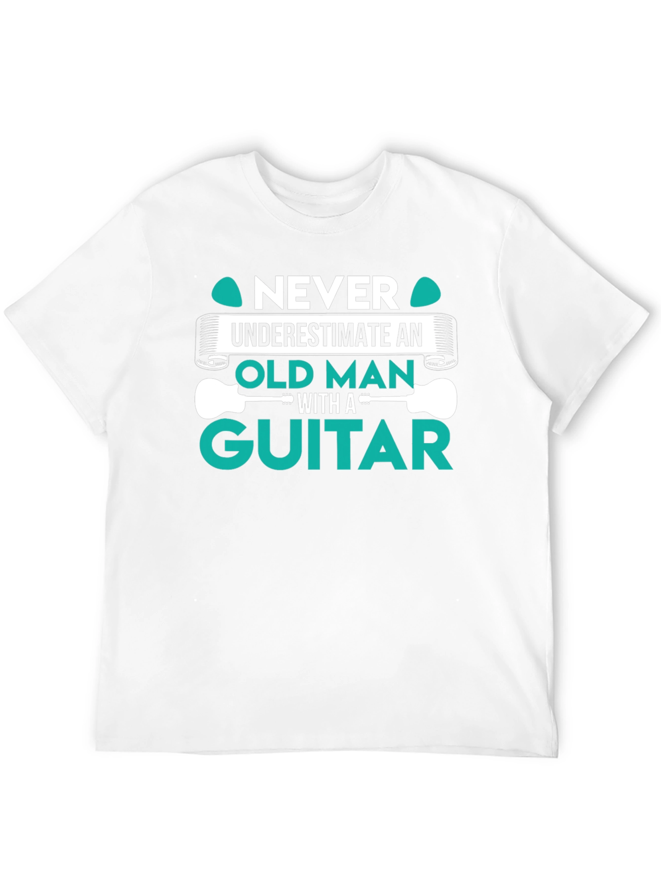 Old Man Guitar T-Shirt