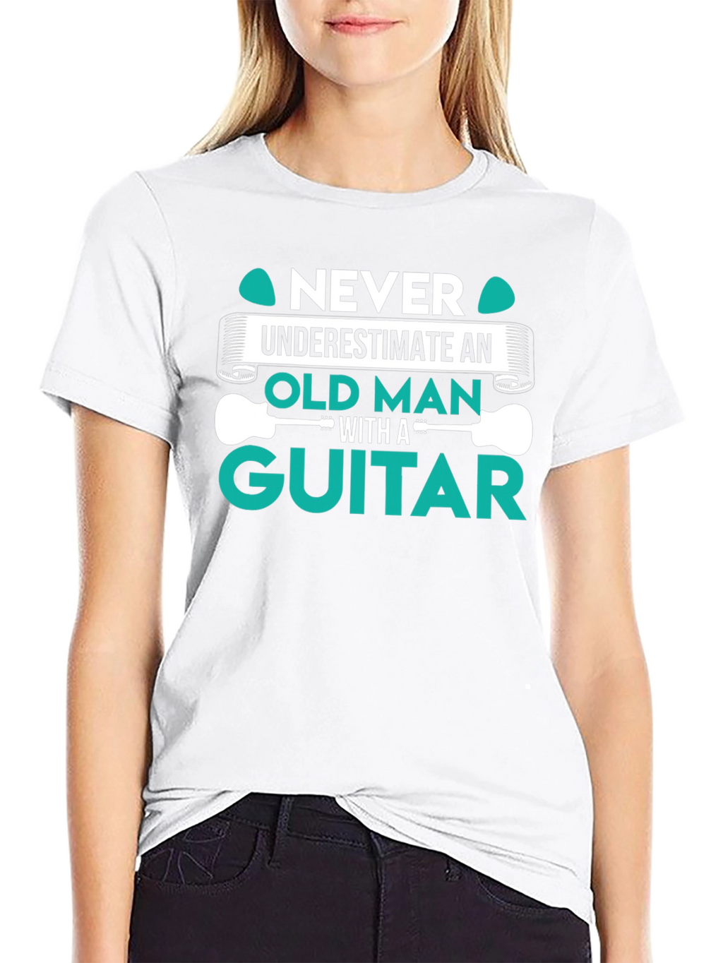 Old Man Guitar T-Shirt