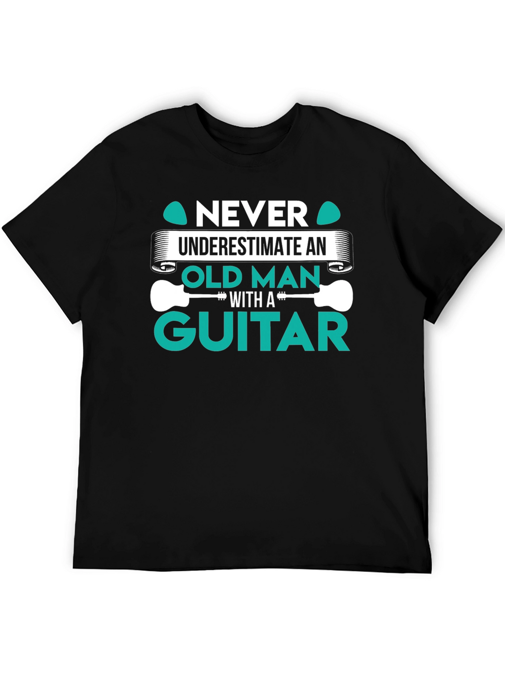 Old Man Guitar T-Shirt