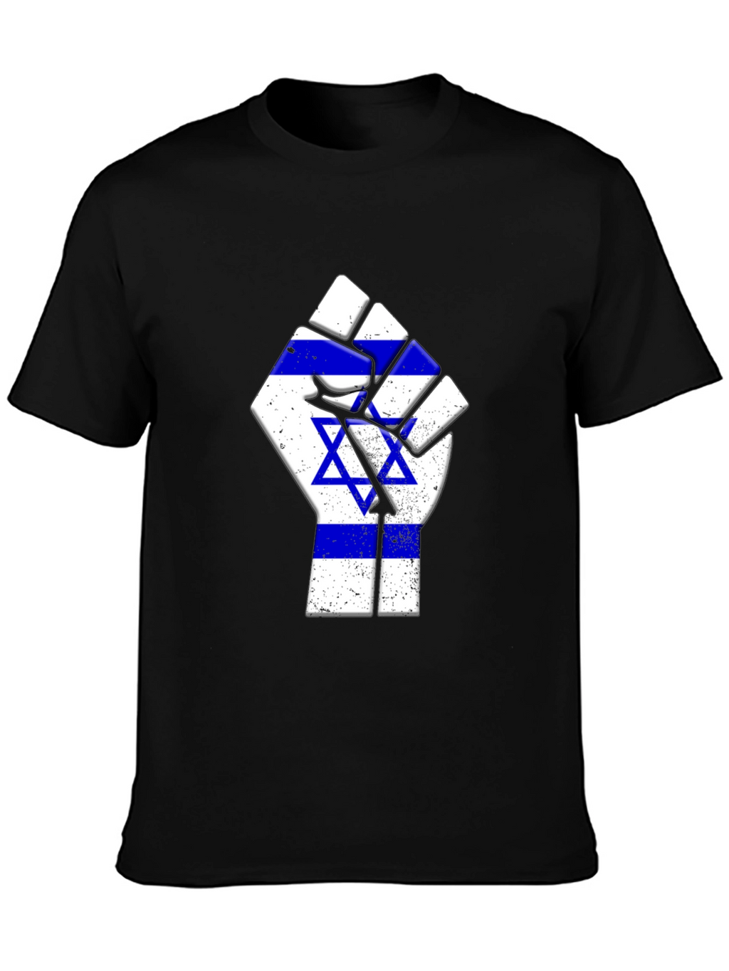 Israel Flag Fist T-Shirt - Support Israel