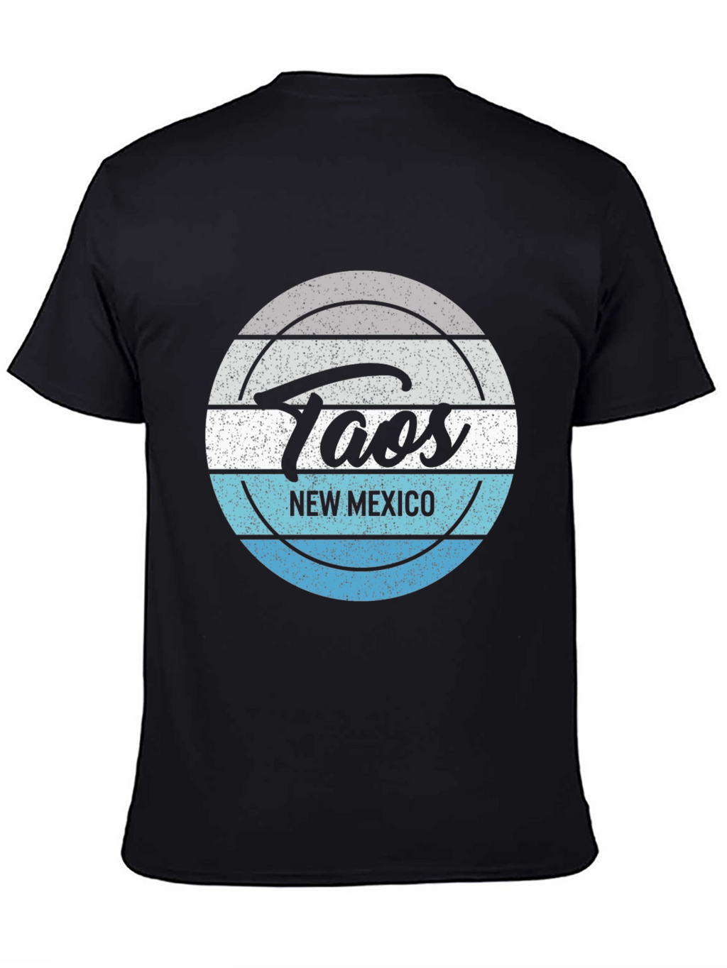 Taos New Mexico Tee - Distressed Graphic