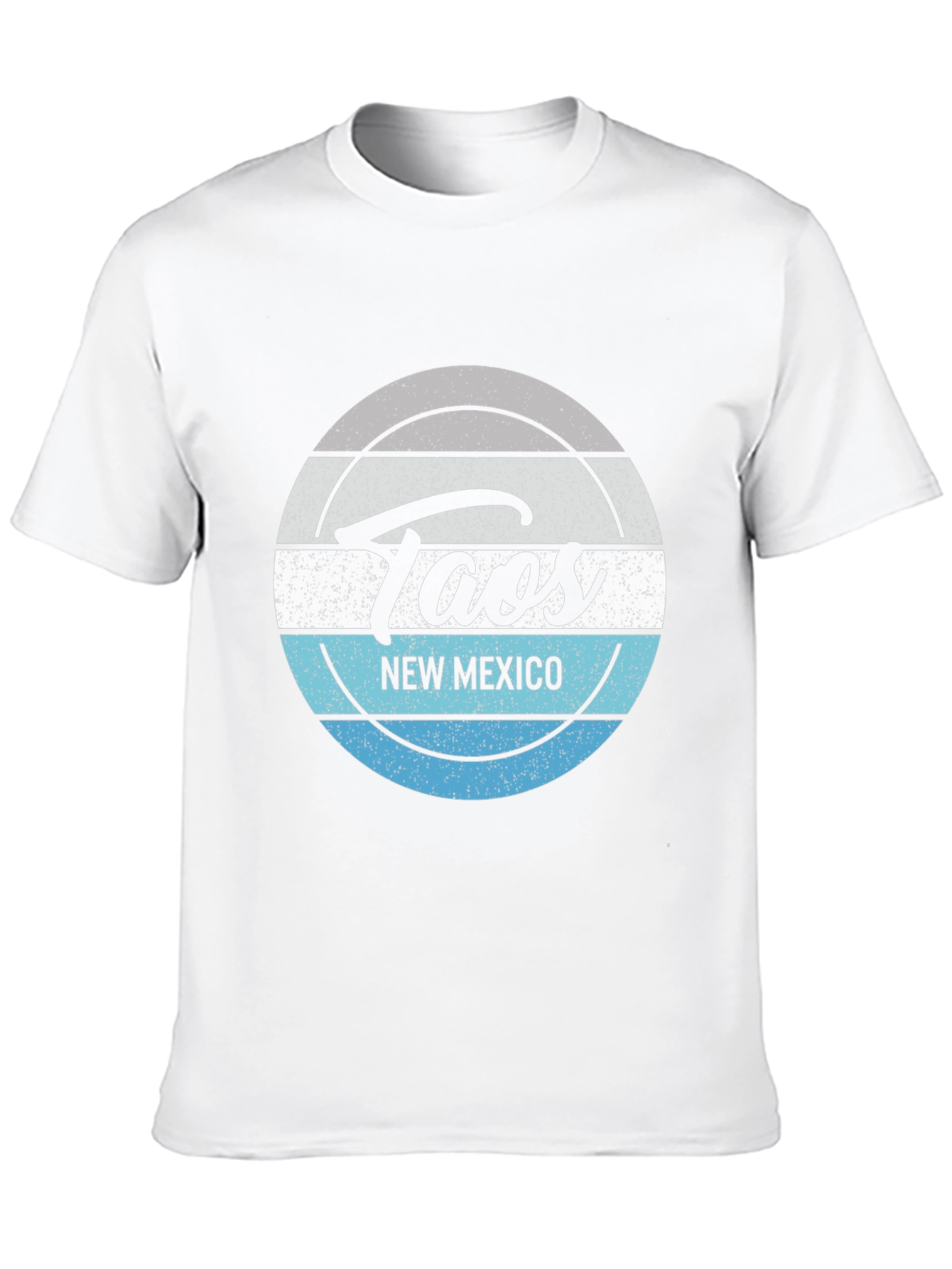 Taos New Mexico Tee - Distressed Graphic