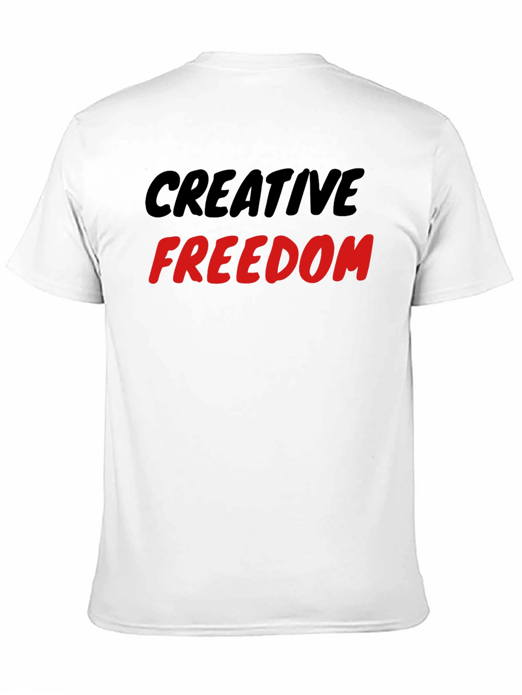 Creative Freedom Graphic Tee - Unisex Cotton T-Shirt