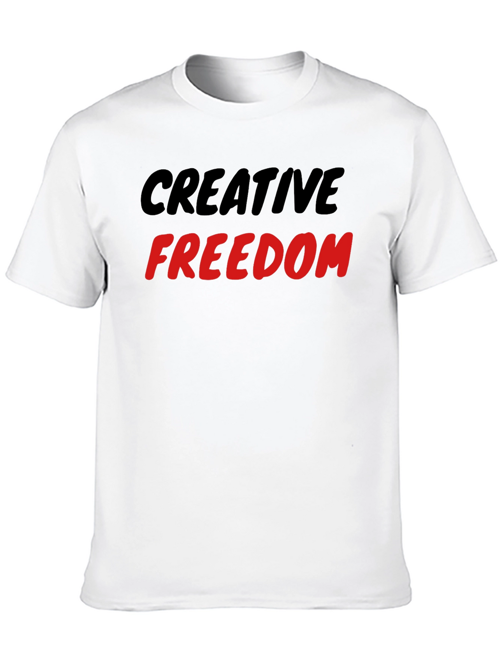 Creative Freedom Graphic Tee - Unisex Cotton T-Shirt