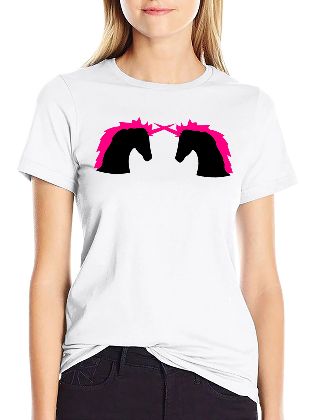 Unicorn Head Silhouette Tee