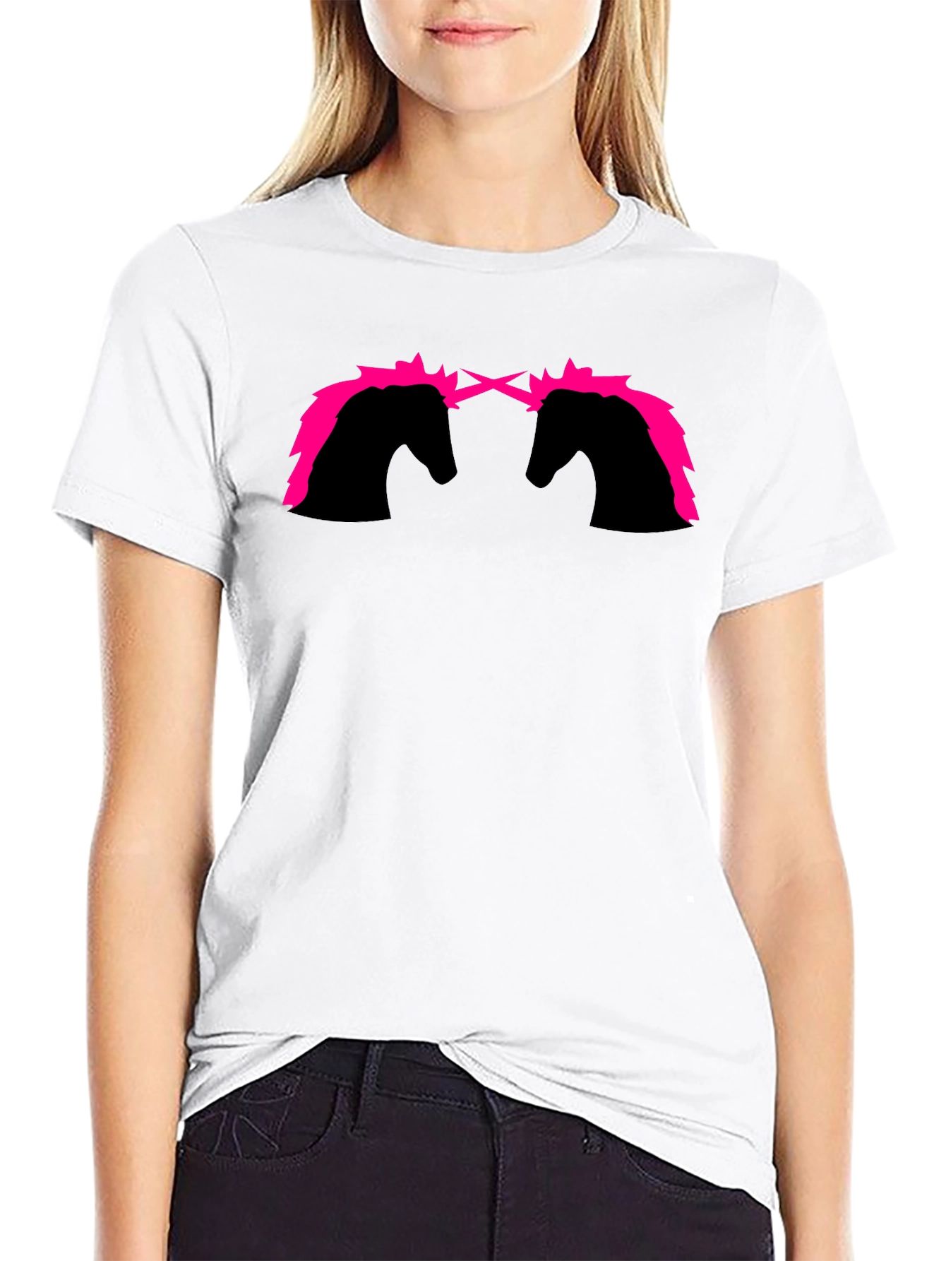 Unicorn Head Silhouette Tee