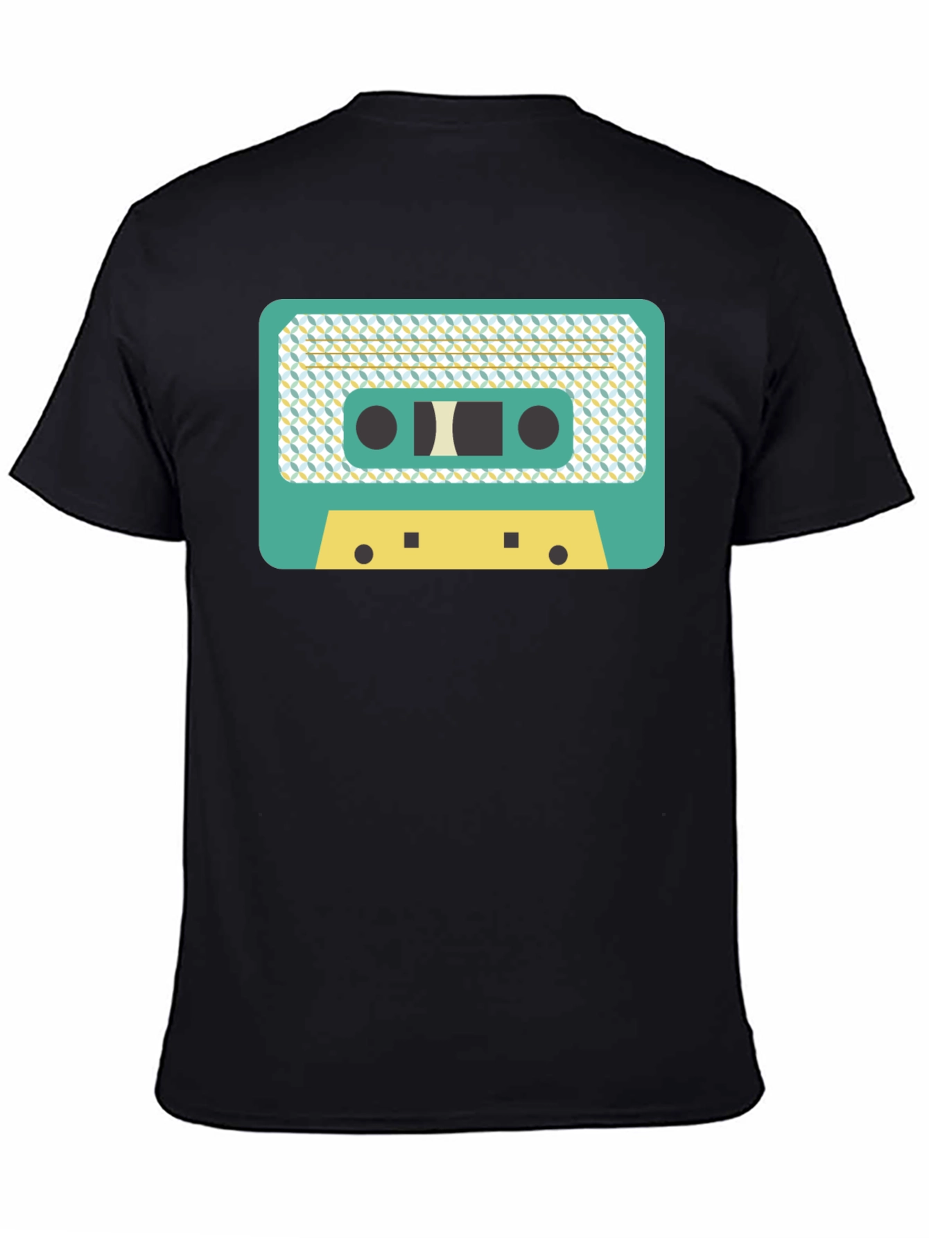 Retro Cassette Tape Graphic Tee - Vintage Music Lover T-Shirt
